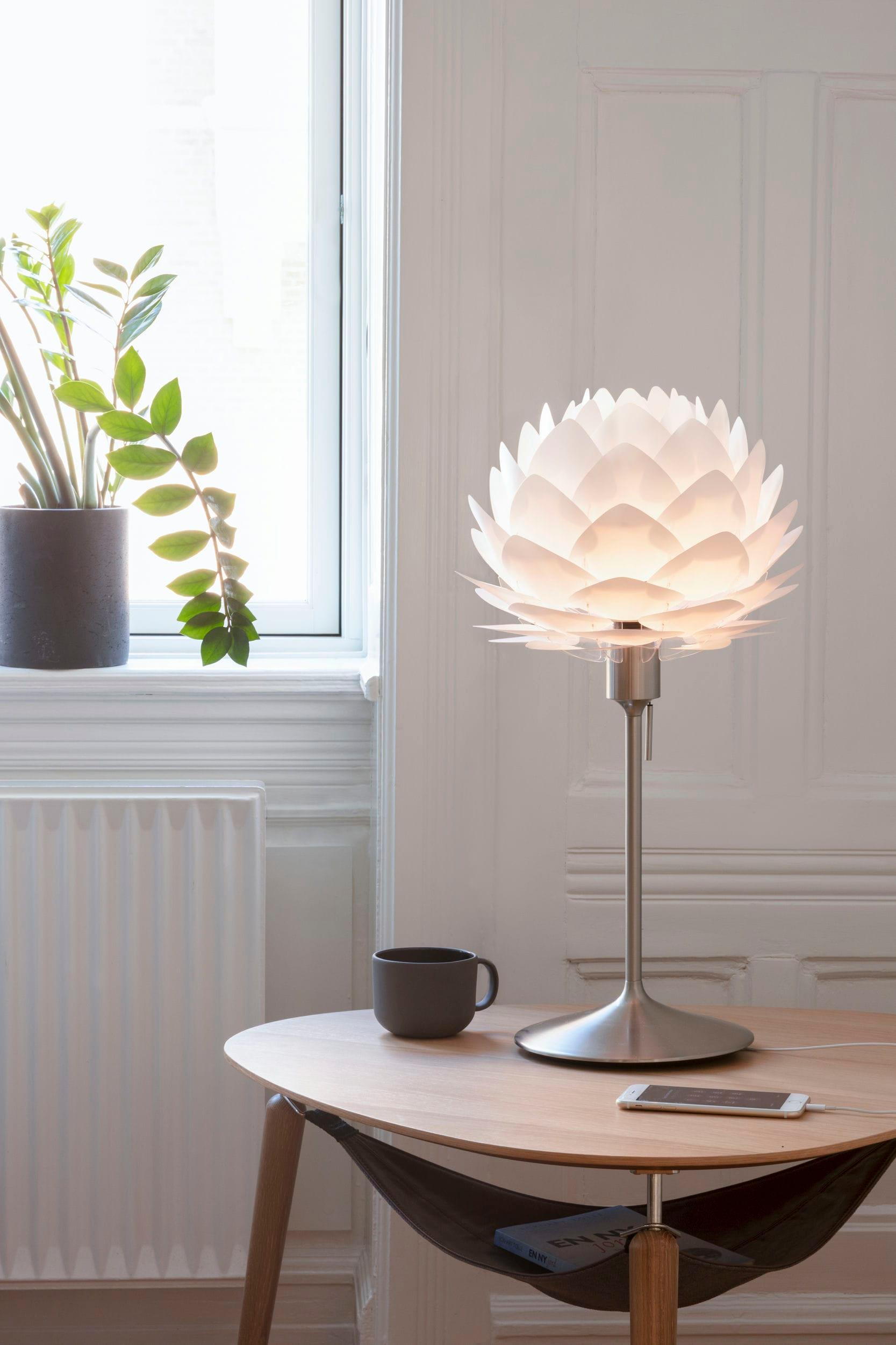 Podstawa lampy stołowej SANTE TABLE srebrny – Umage