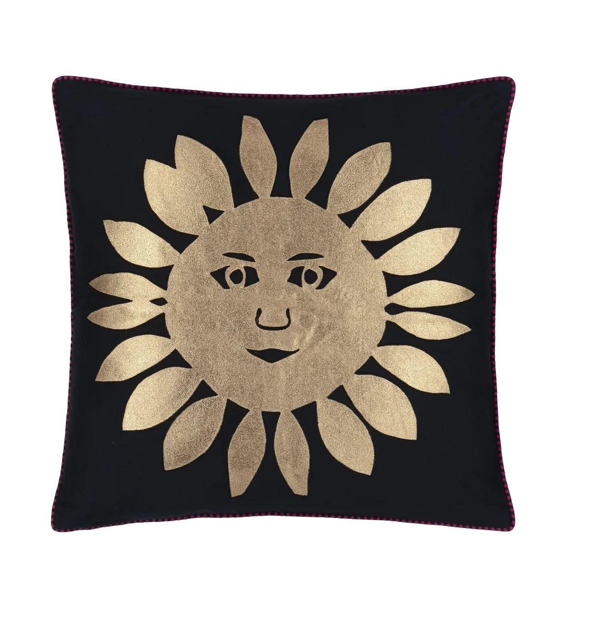 Poduszka dwustronna HELLO SUNSHINE bawełniana satyna Christian Lacroix Eye on Design