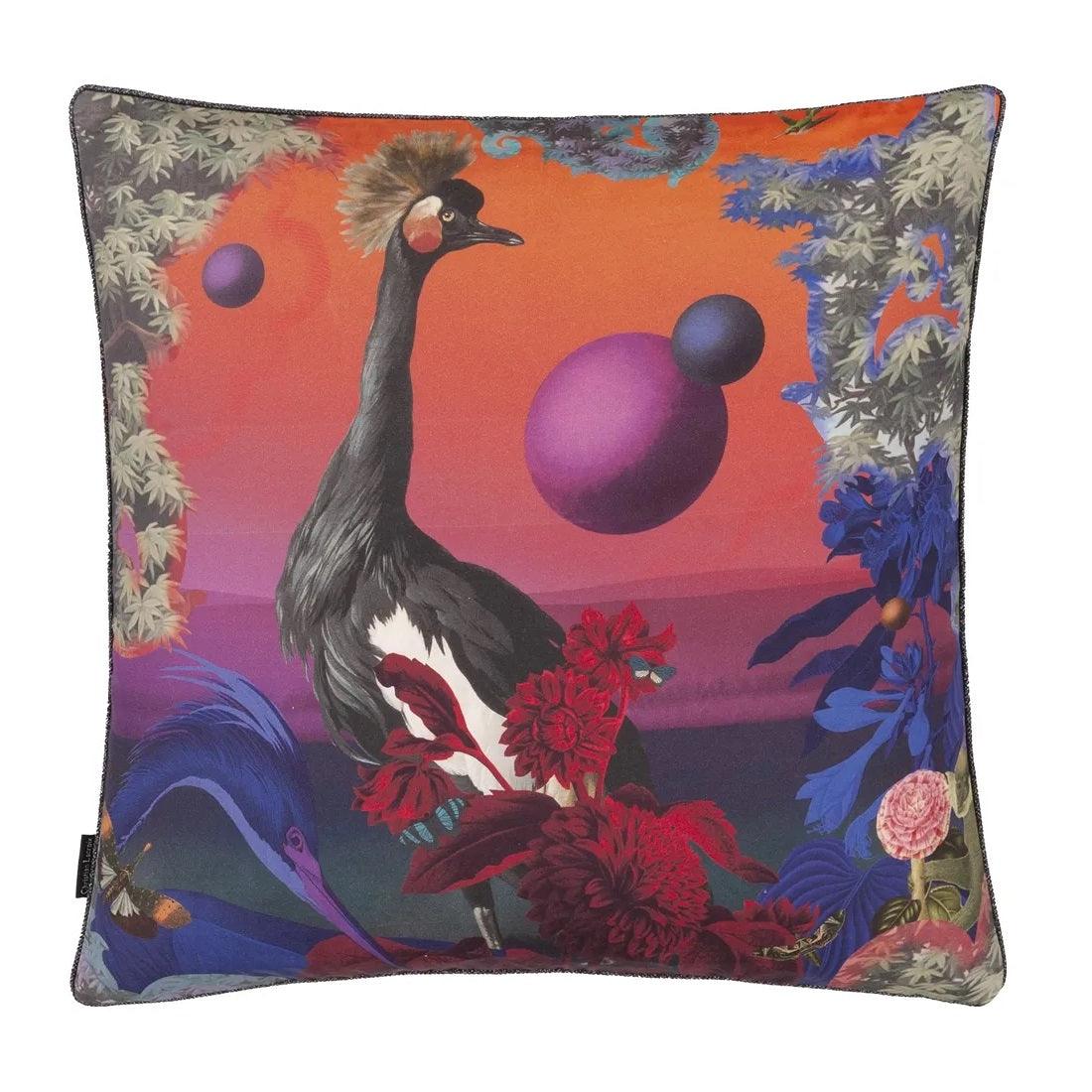 Poduszka dwustronna NOVAFRICA SUNSET bawełniana satyna Christian Lacroix Eye on Design