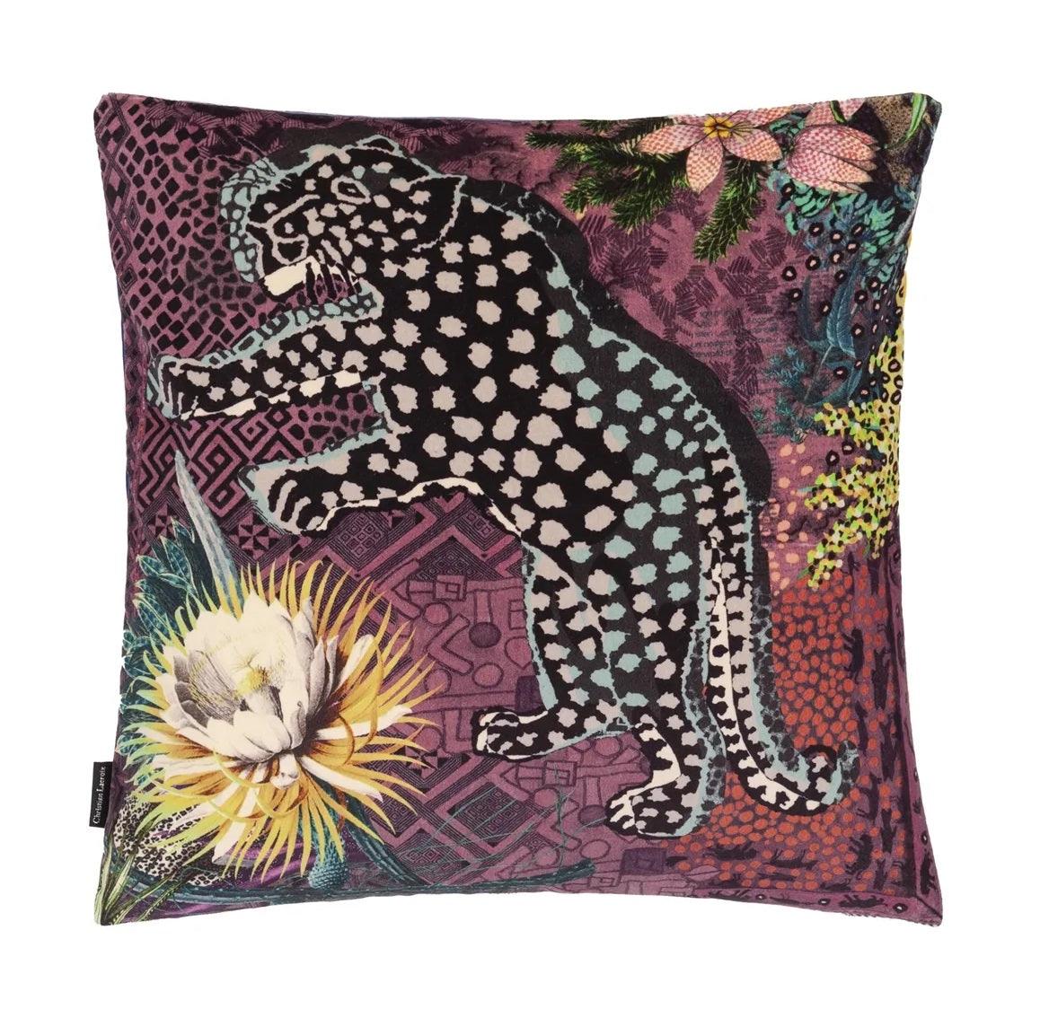 Poduszka dwustronna PANTERA bawełniana satyna Christian Lacroix Eye on Design