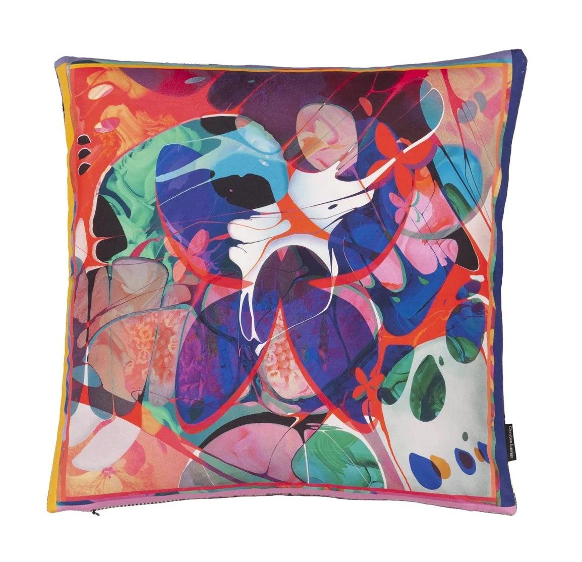 Poduszka dwustronna PANTERA bawełniana satyna Christian Lacroix Eye on Design