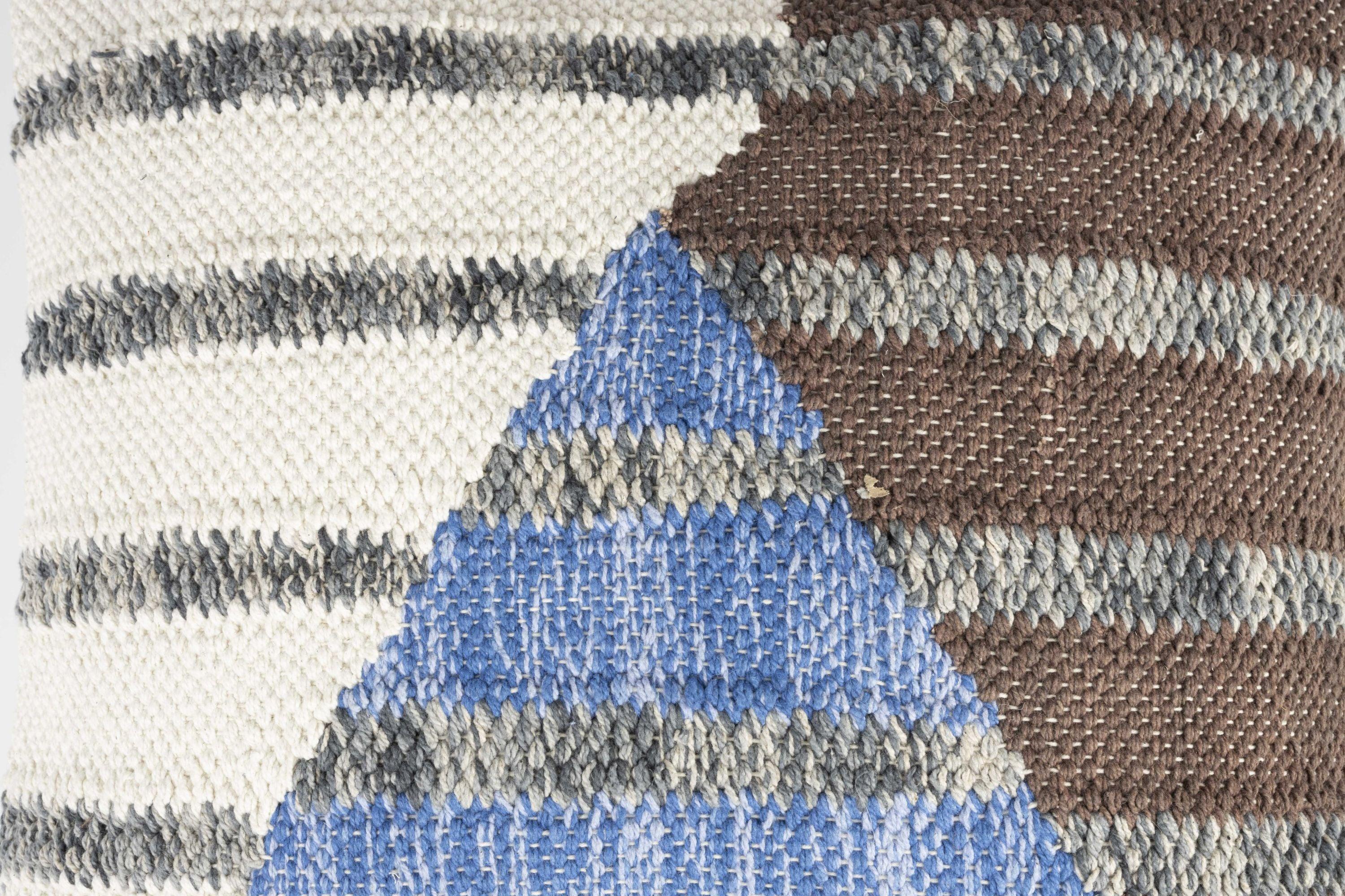 Hampton Cushion 45x45 Blue Dutchbone Eye on Design