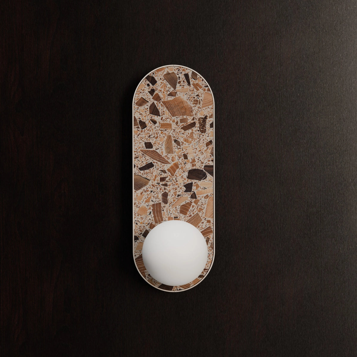 Oval Wall Lamp LEGRA Cream