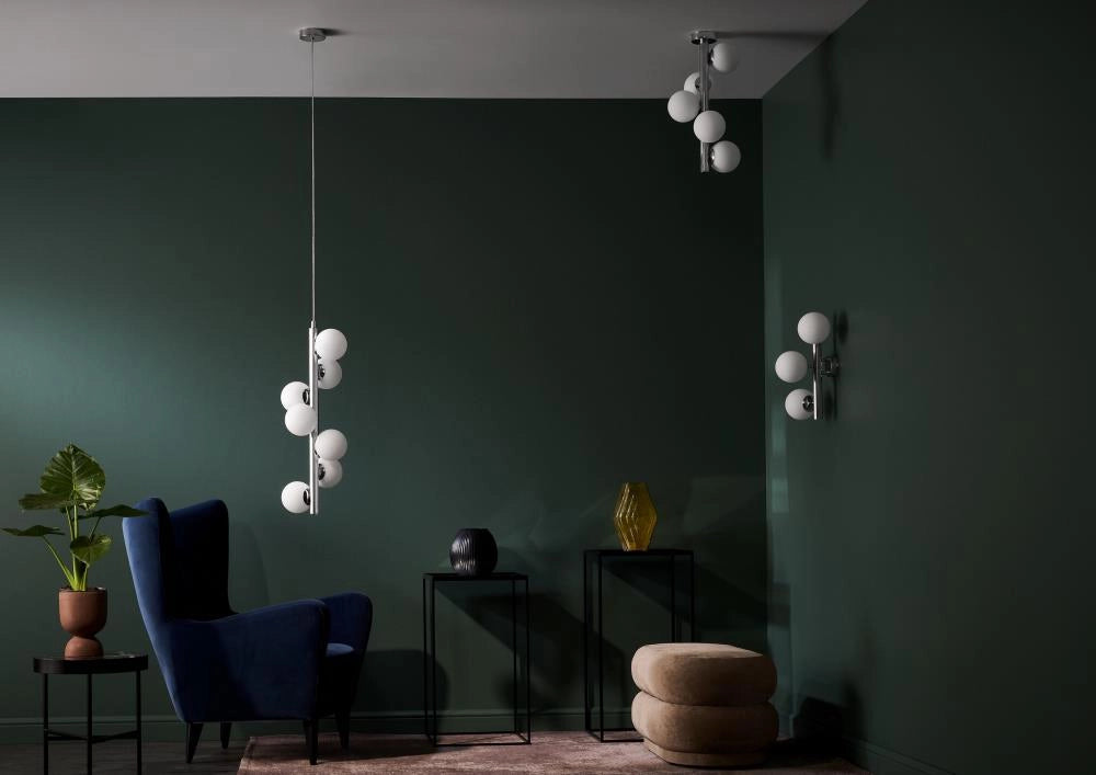 Pendelleuchte CUMULUS VERTICAL chrom