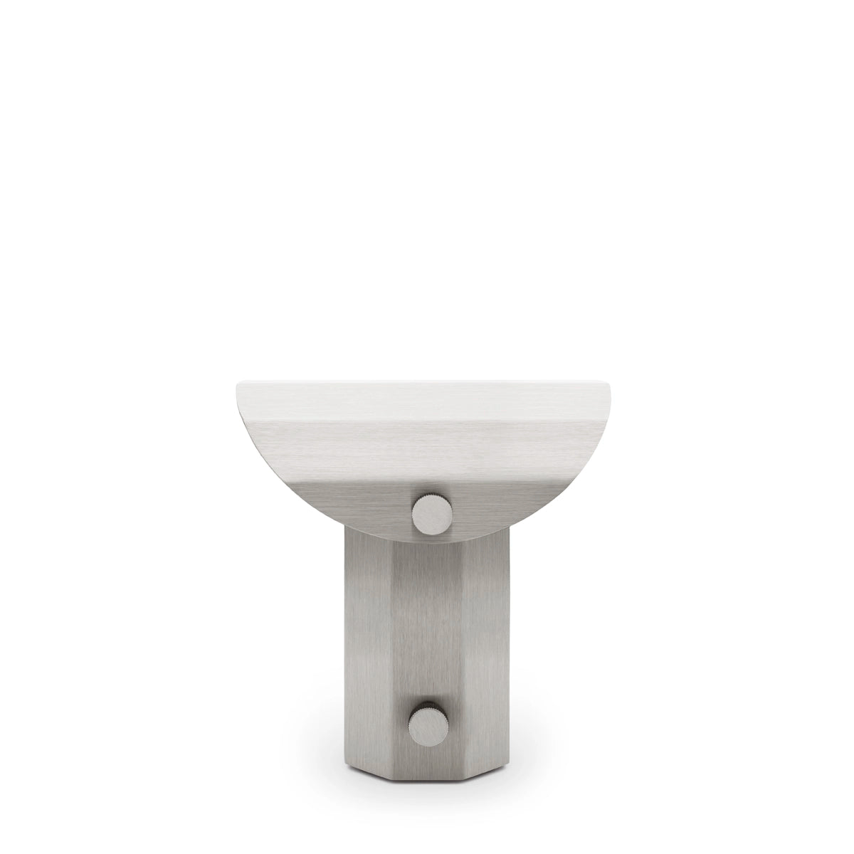 Tragbare Lampe APOLIN gebürsteter Stahl