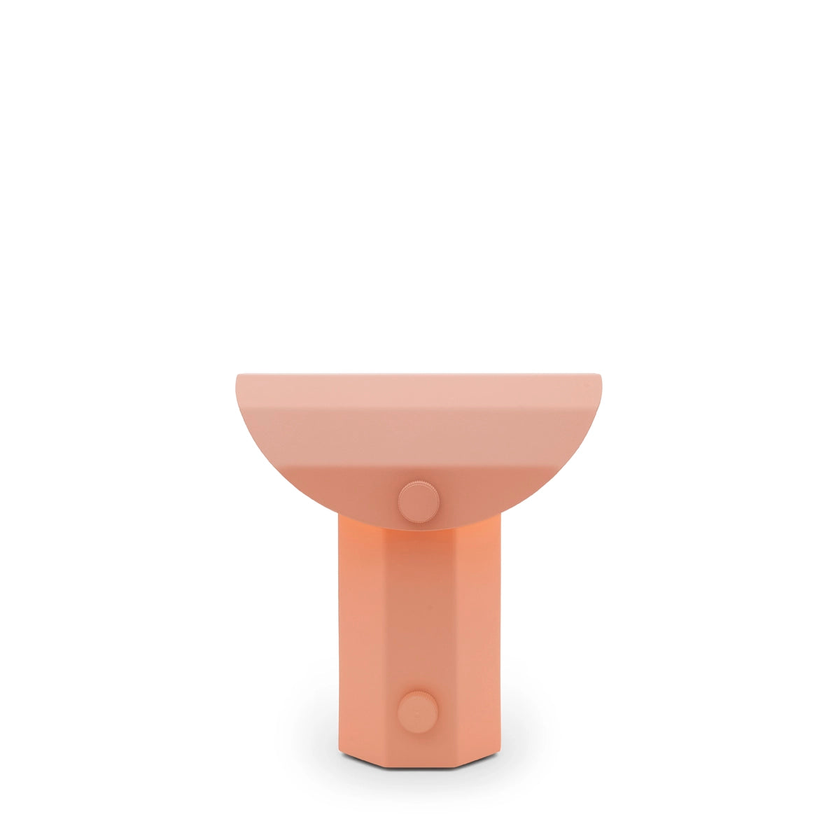 Tragbare Lampe APOLIN gebrochenes Rosa