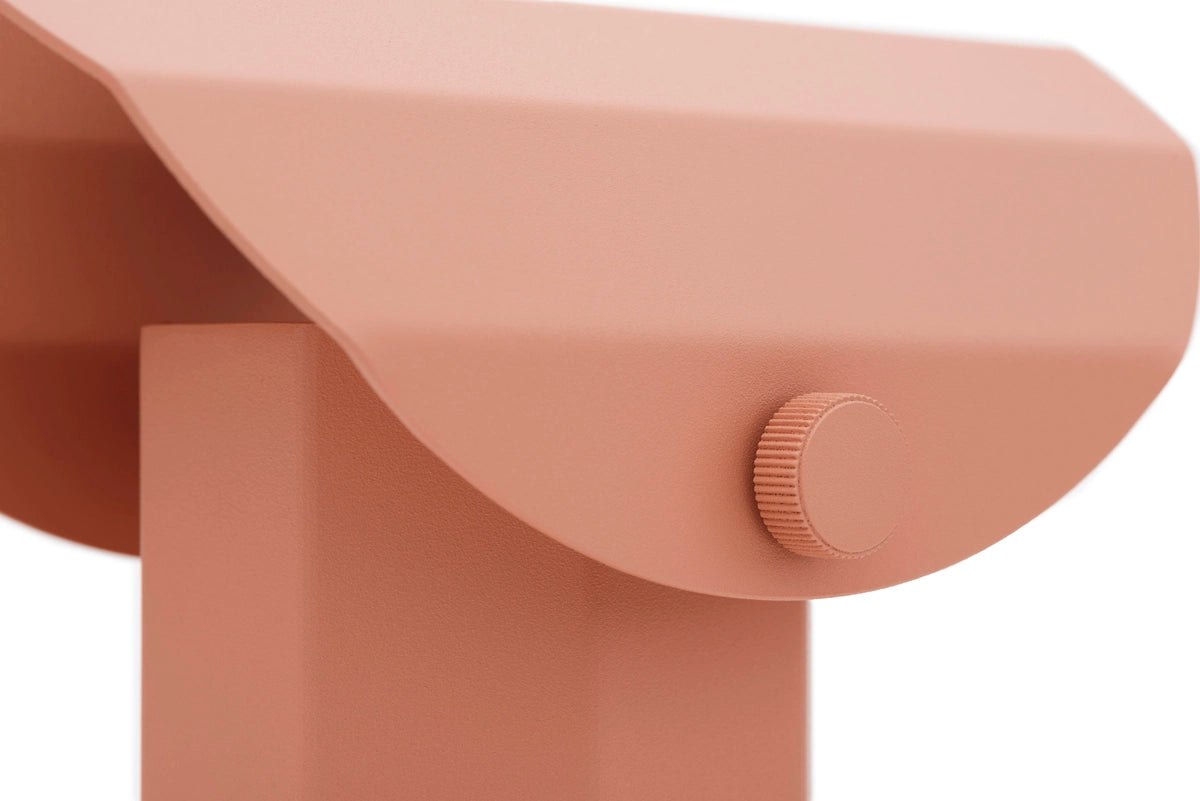 Tragbare Lampe APOLIN gebrochenes Rosa