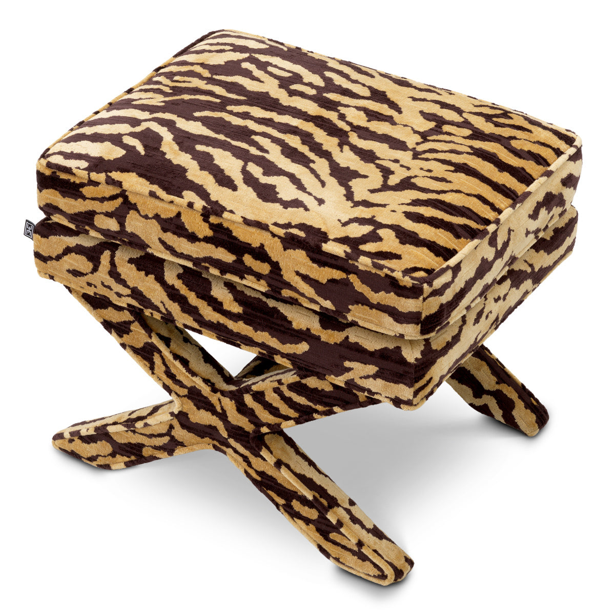 CORDOBA Brown Tiger Stool