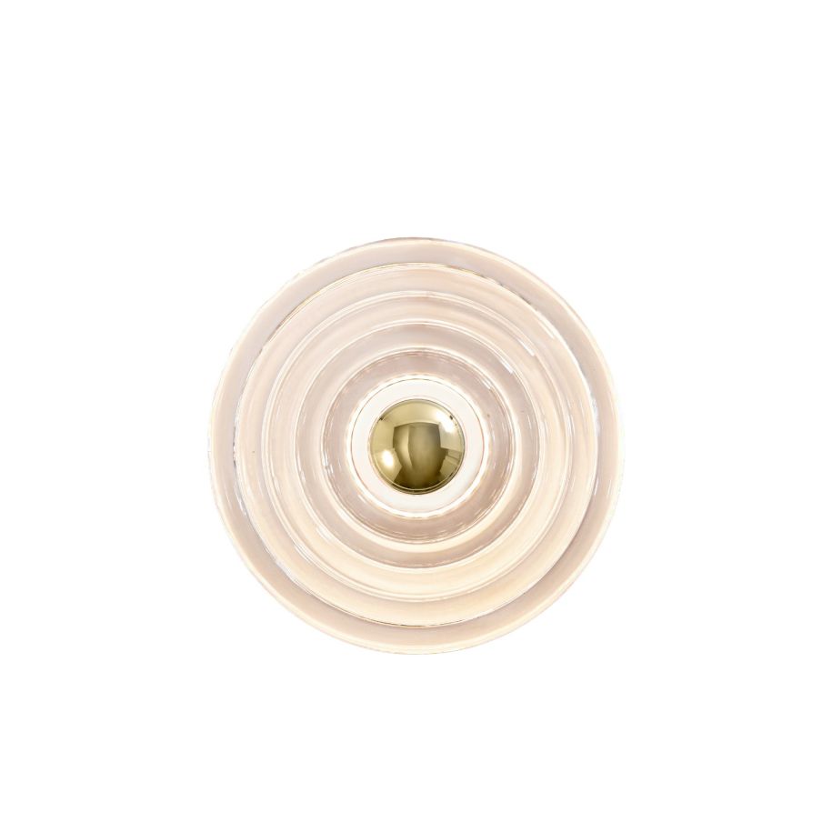 Glaswandlampe drücken