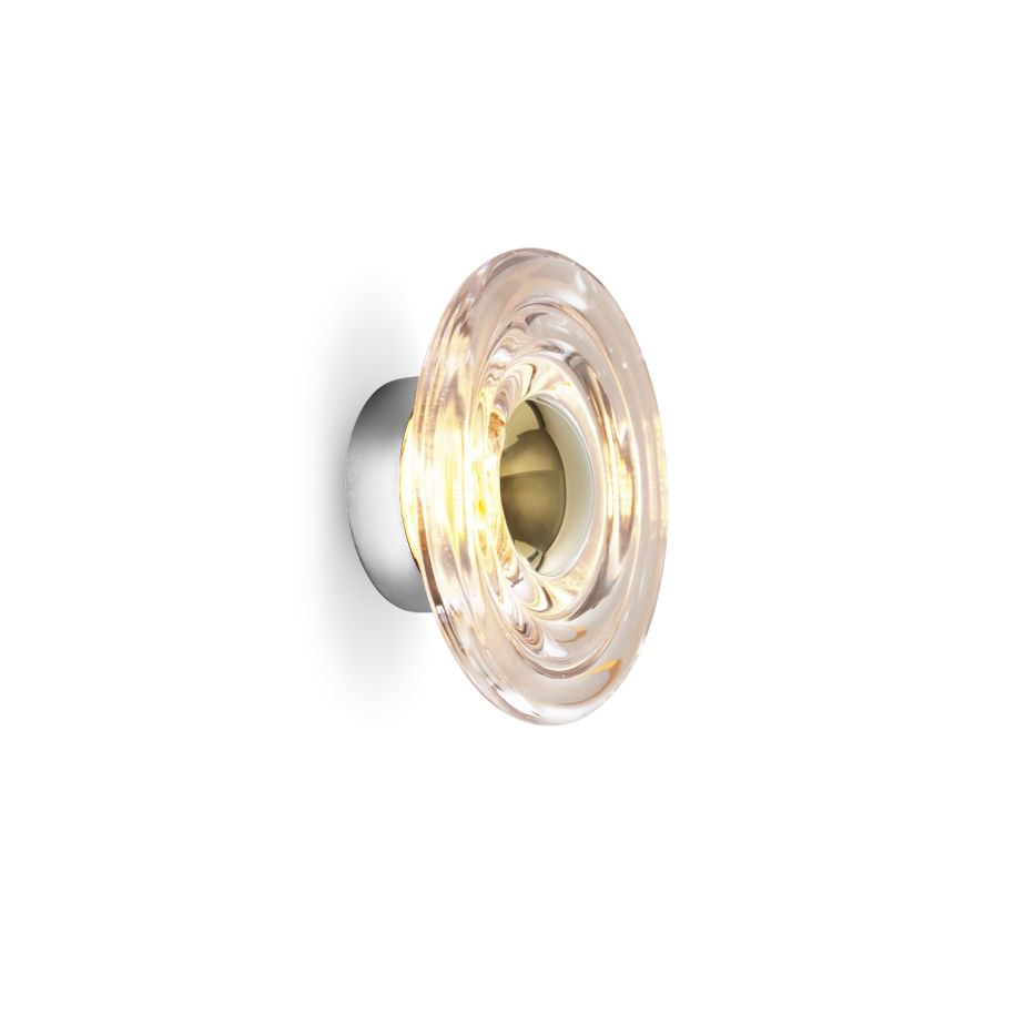 Glaswandlampe drücken