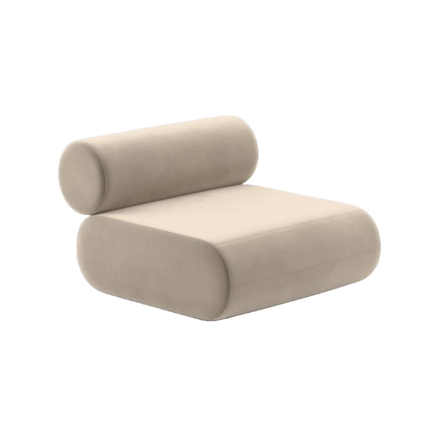 FAT modular sofa - Central upholstered module