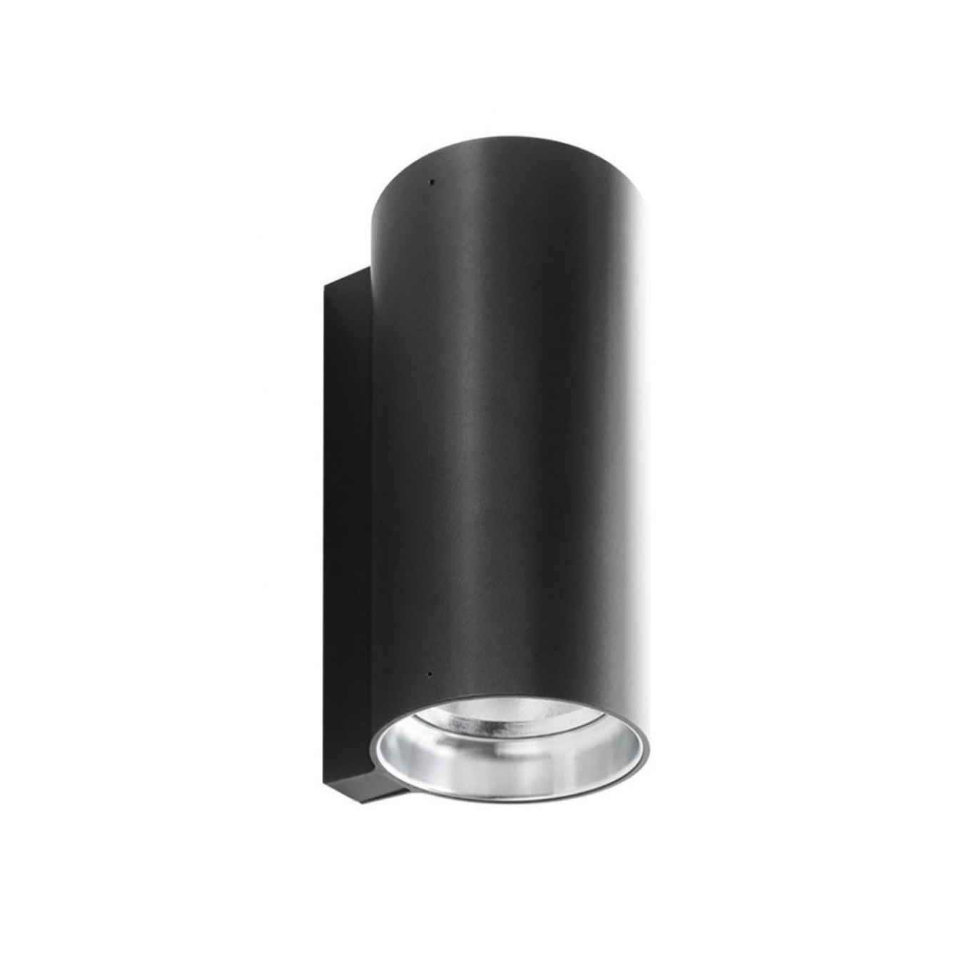 Black two-point wall lamp E04