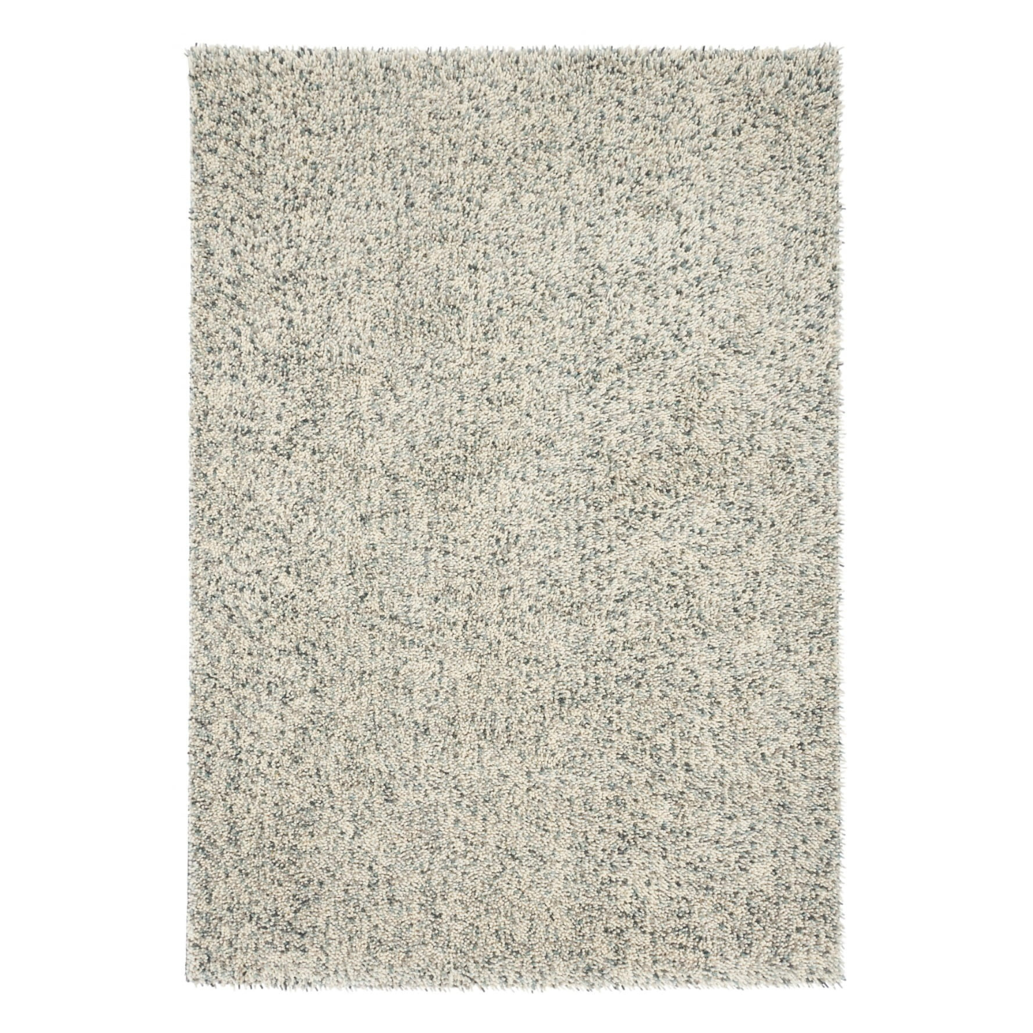 Teppich POP ART blau-grau mit langem Flor