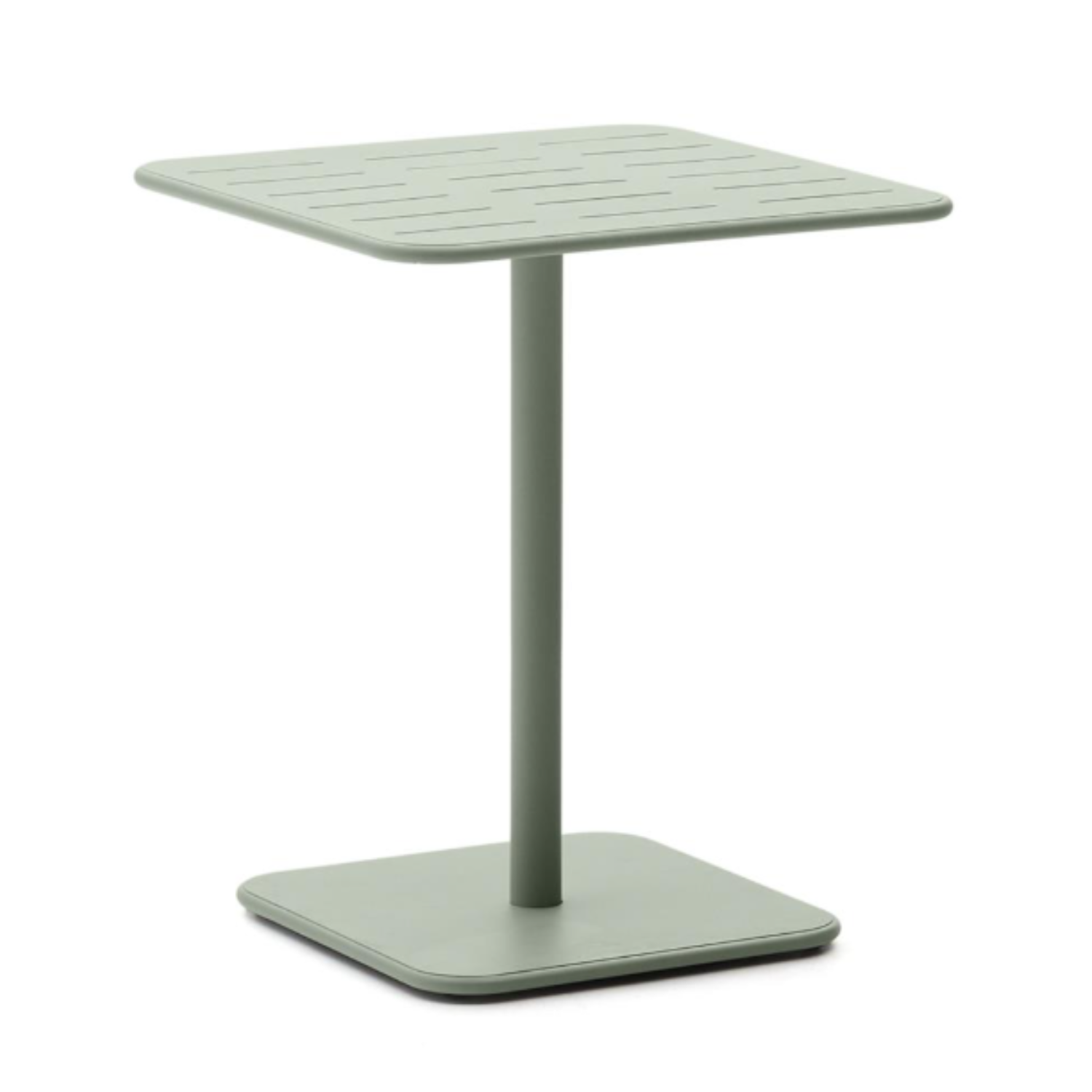 BRAI turquoise steel garden table