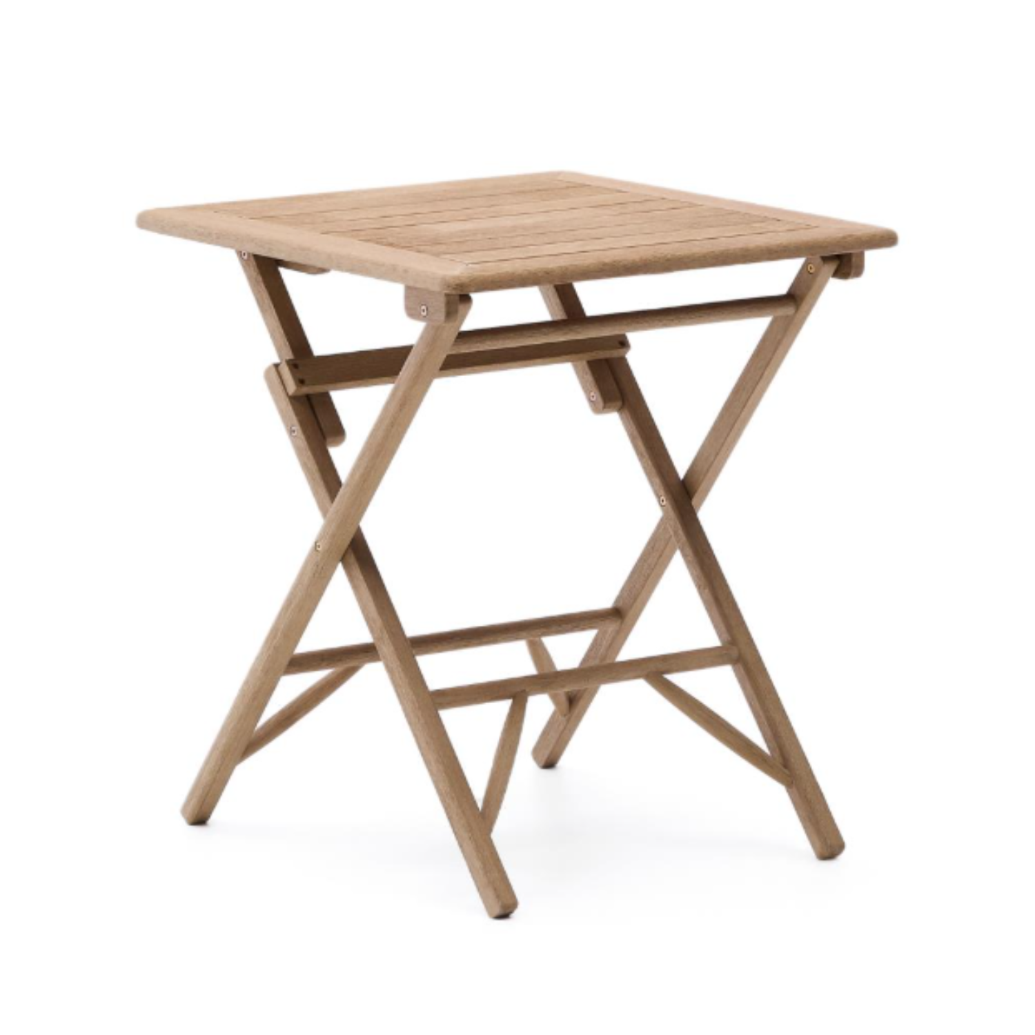 DANDARA Folding Table in Light Acacia Wood