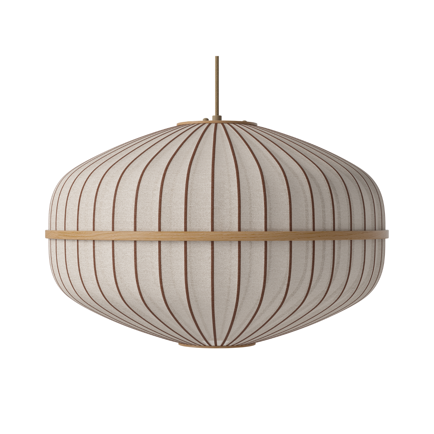 Lucén beige hanging lamp