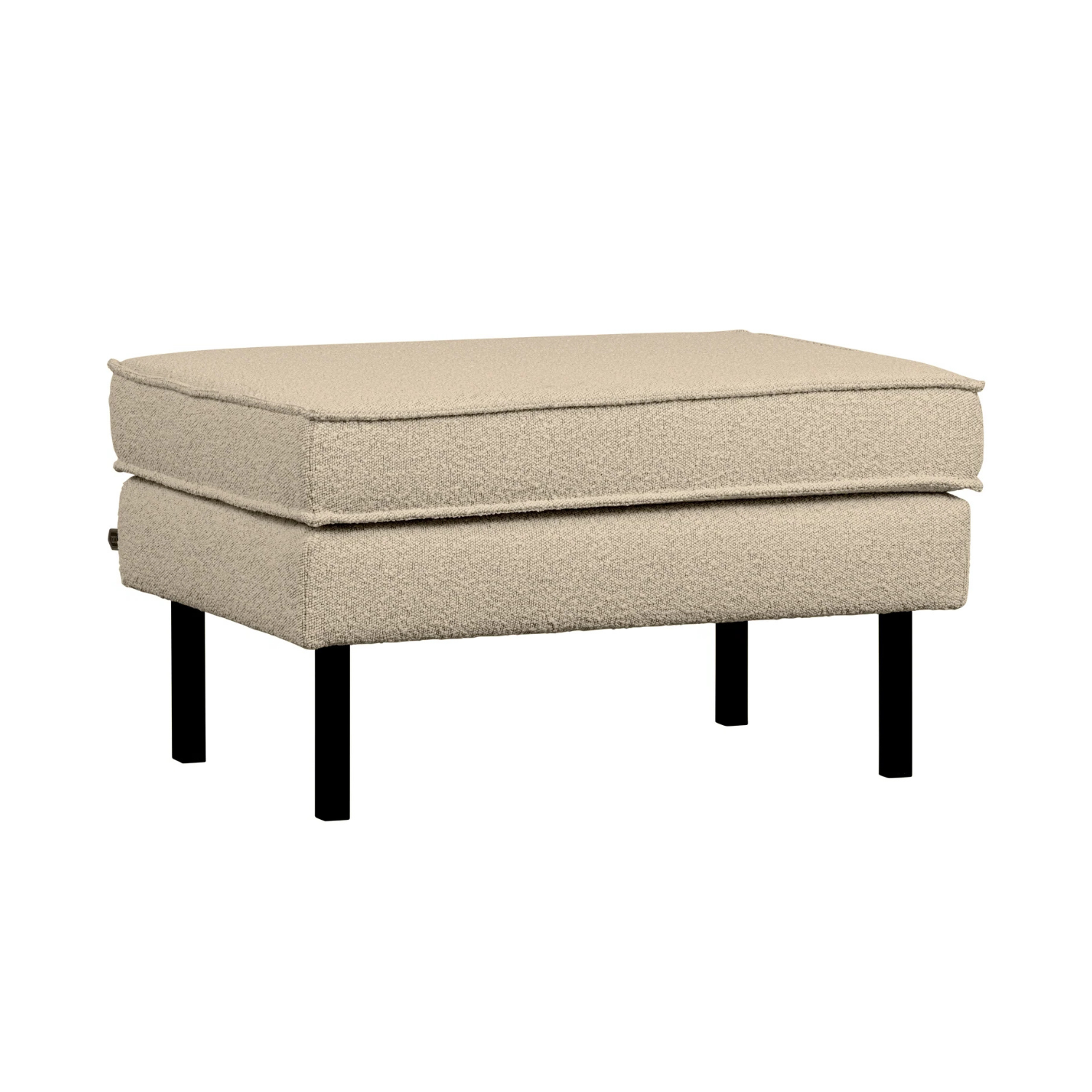 Rodeo beige Bouclé footrest