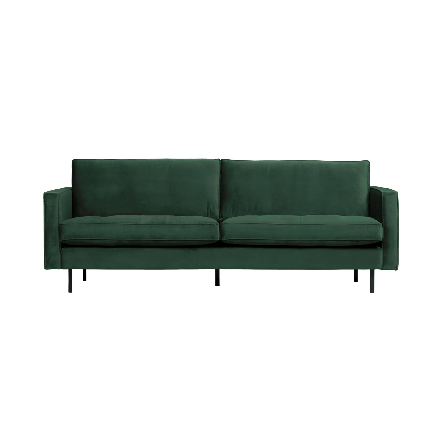 2.5-seater velvet sofa Rodeo Classic Green