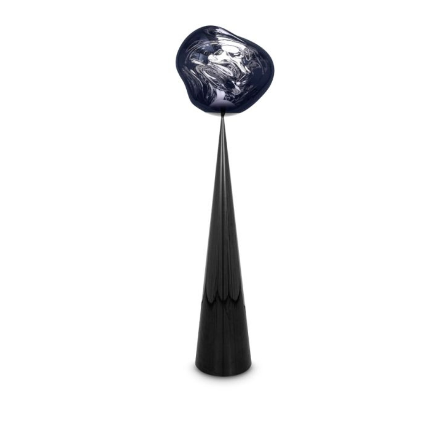 Stehlampe MELT FAT CONE rauchig