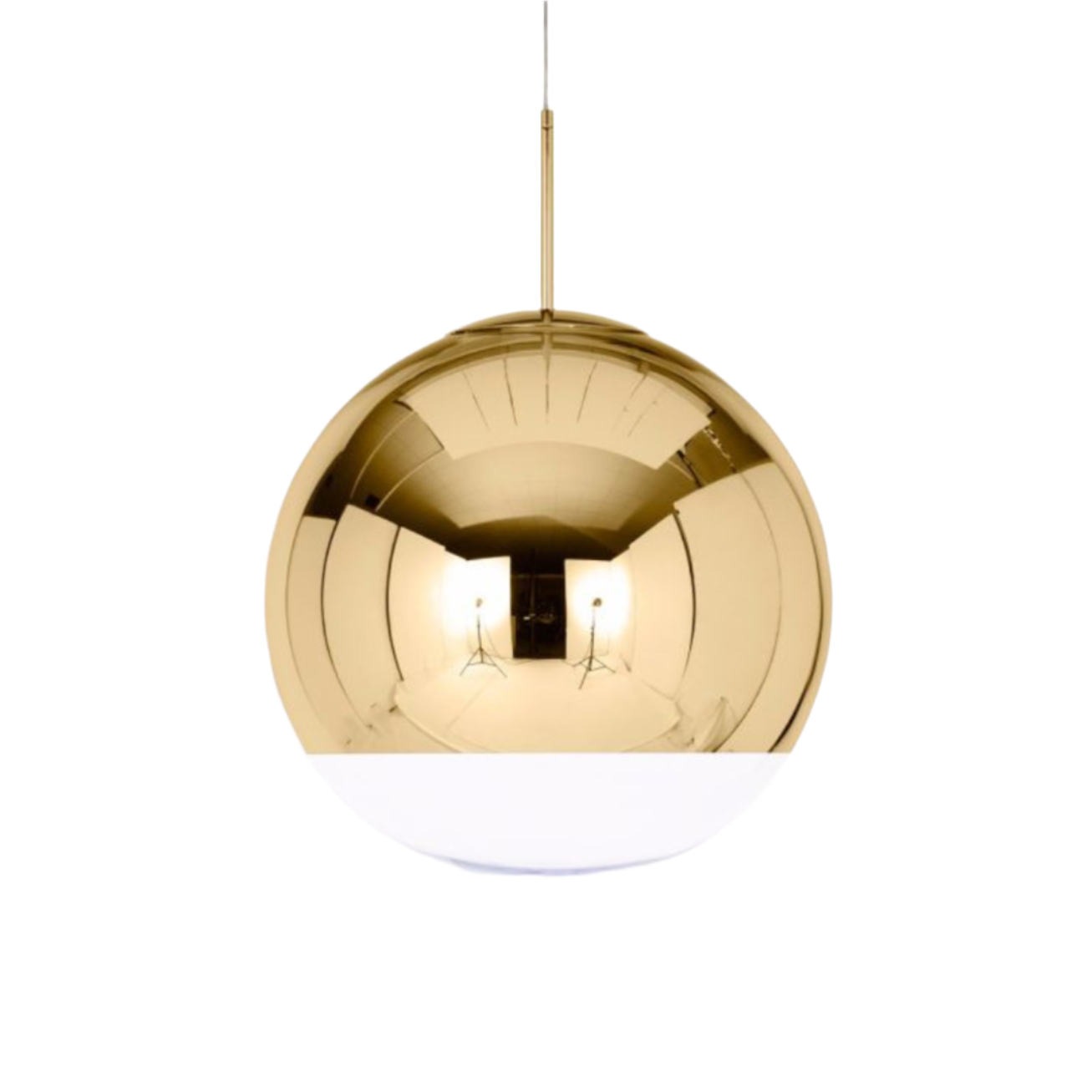 Lampa wisząca MIRROR BALL złoty – Tom Dixon