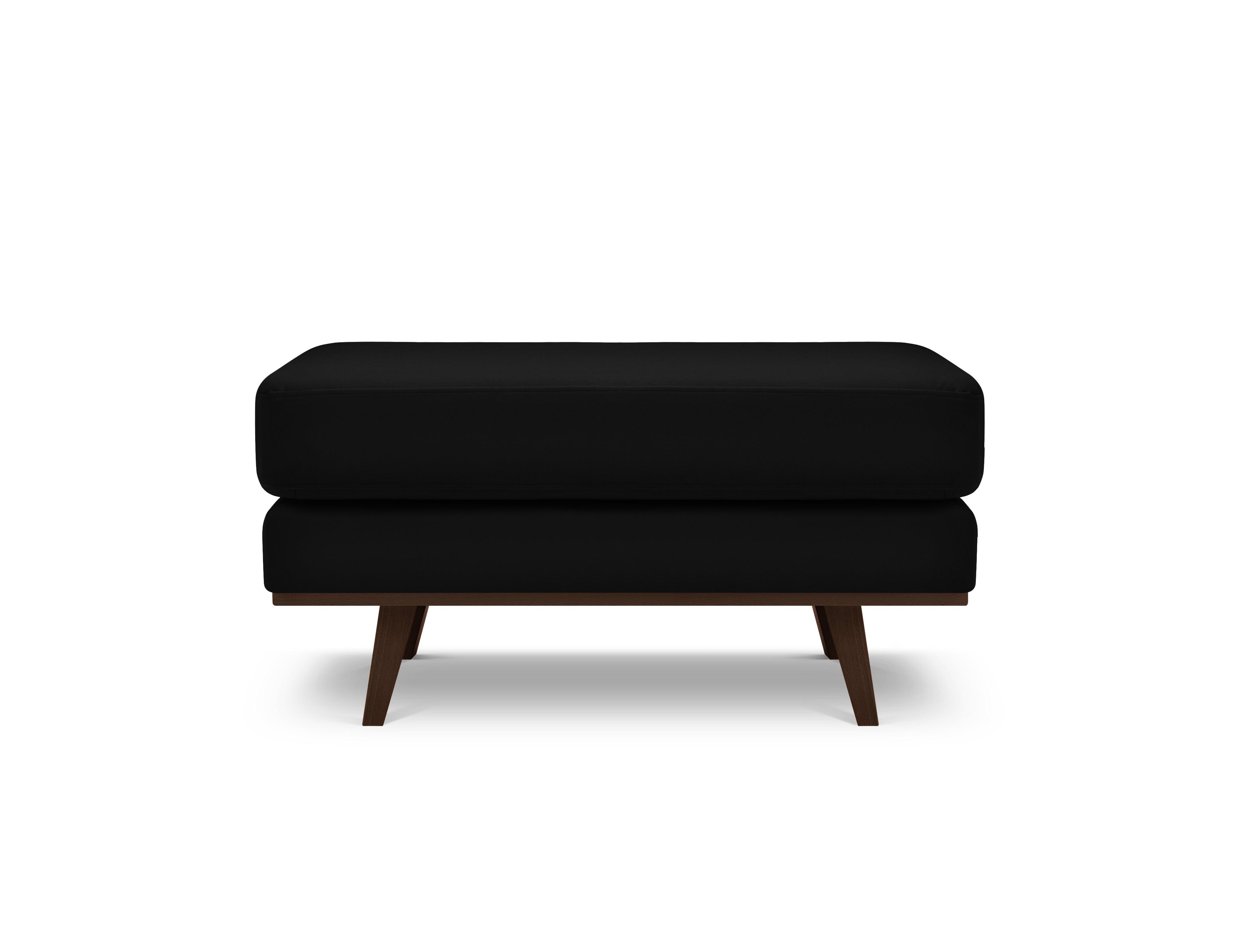 Puf aksamitny HEBE czarny Mazzini Sofas Eye on Design