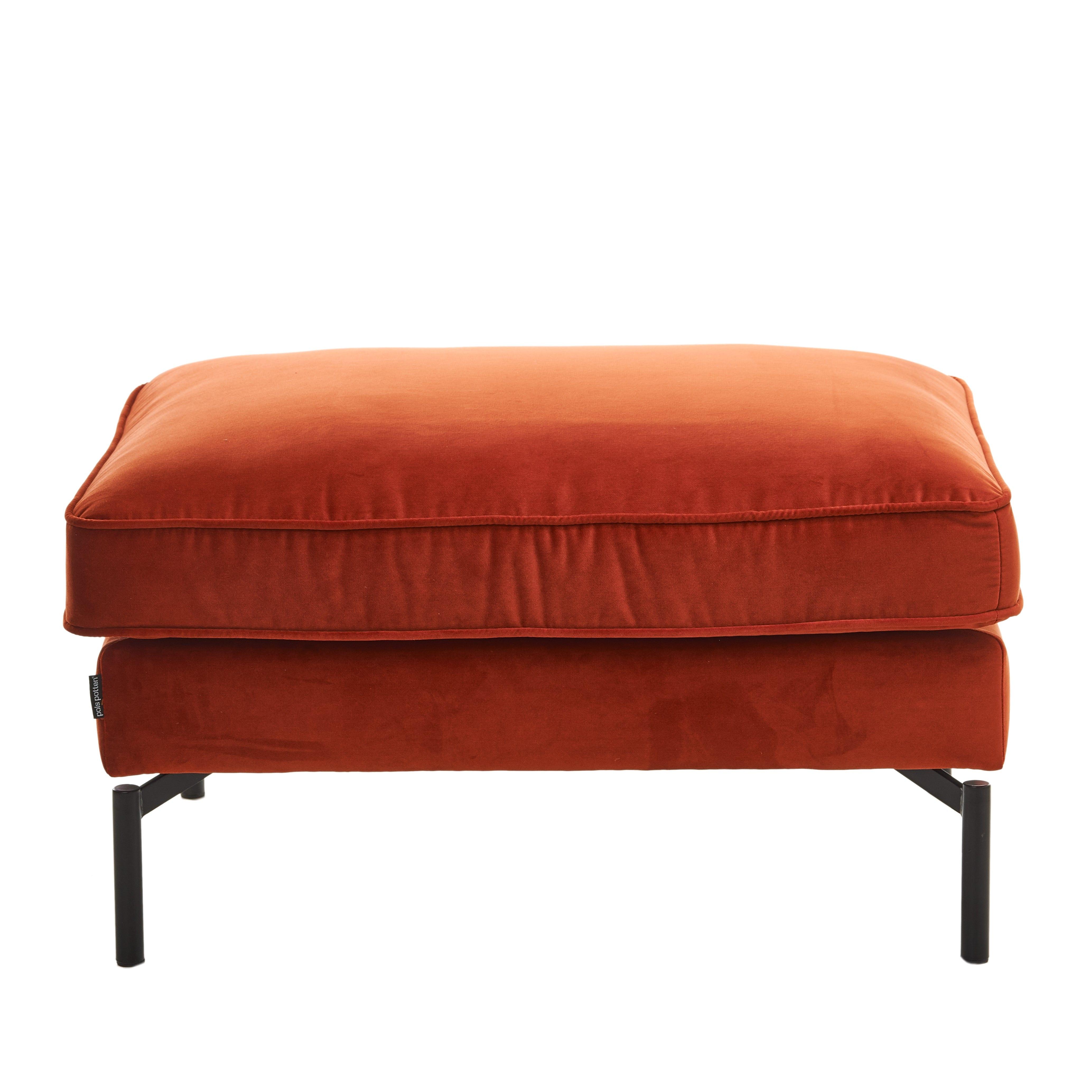 Puf aksamitny PPno.2 rdzawy Pols Potten Eye on Design