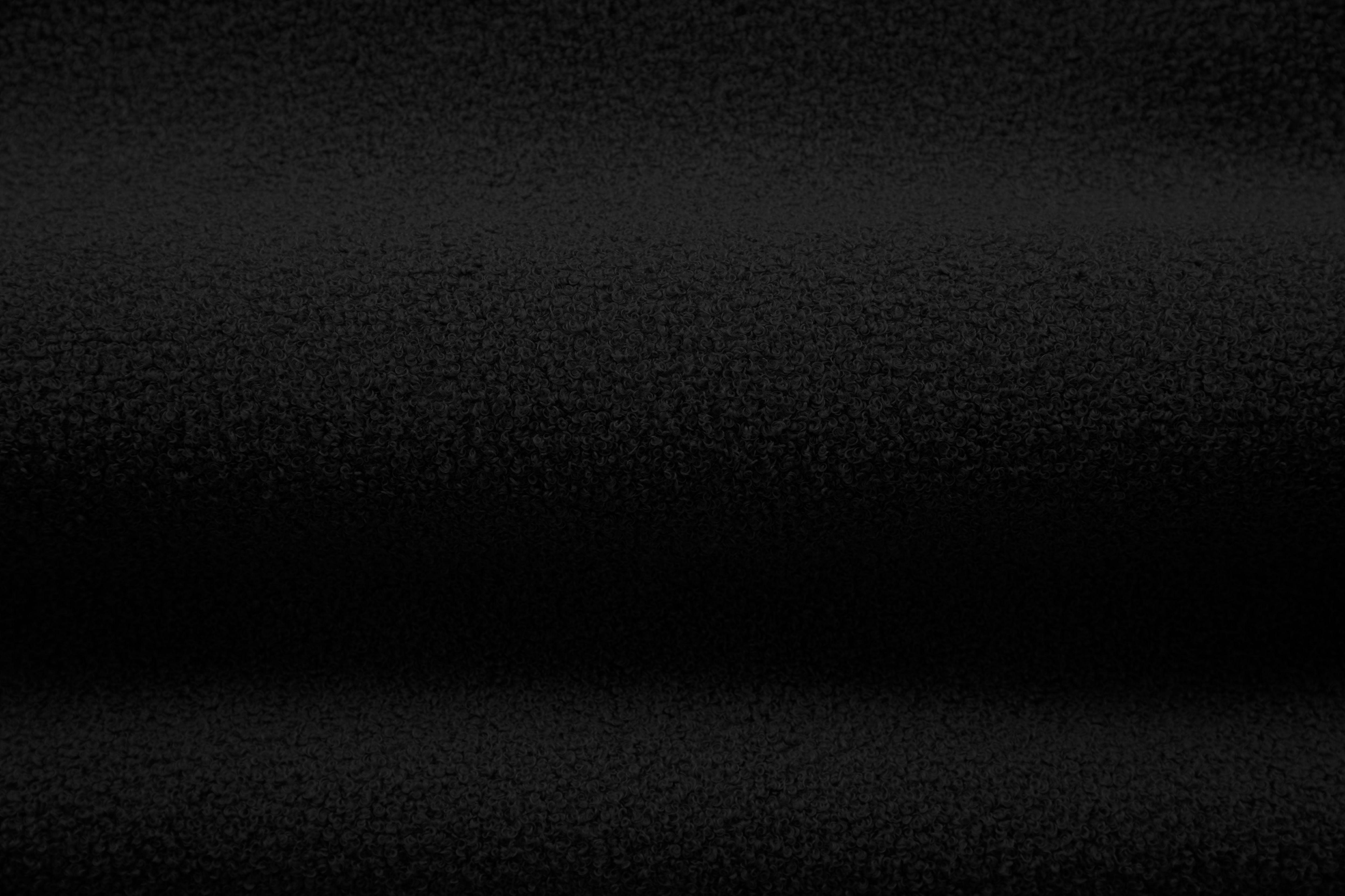 Puf ALDRIN czarny boucle Windsor & Co Eye on Design