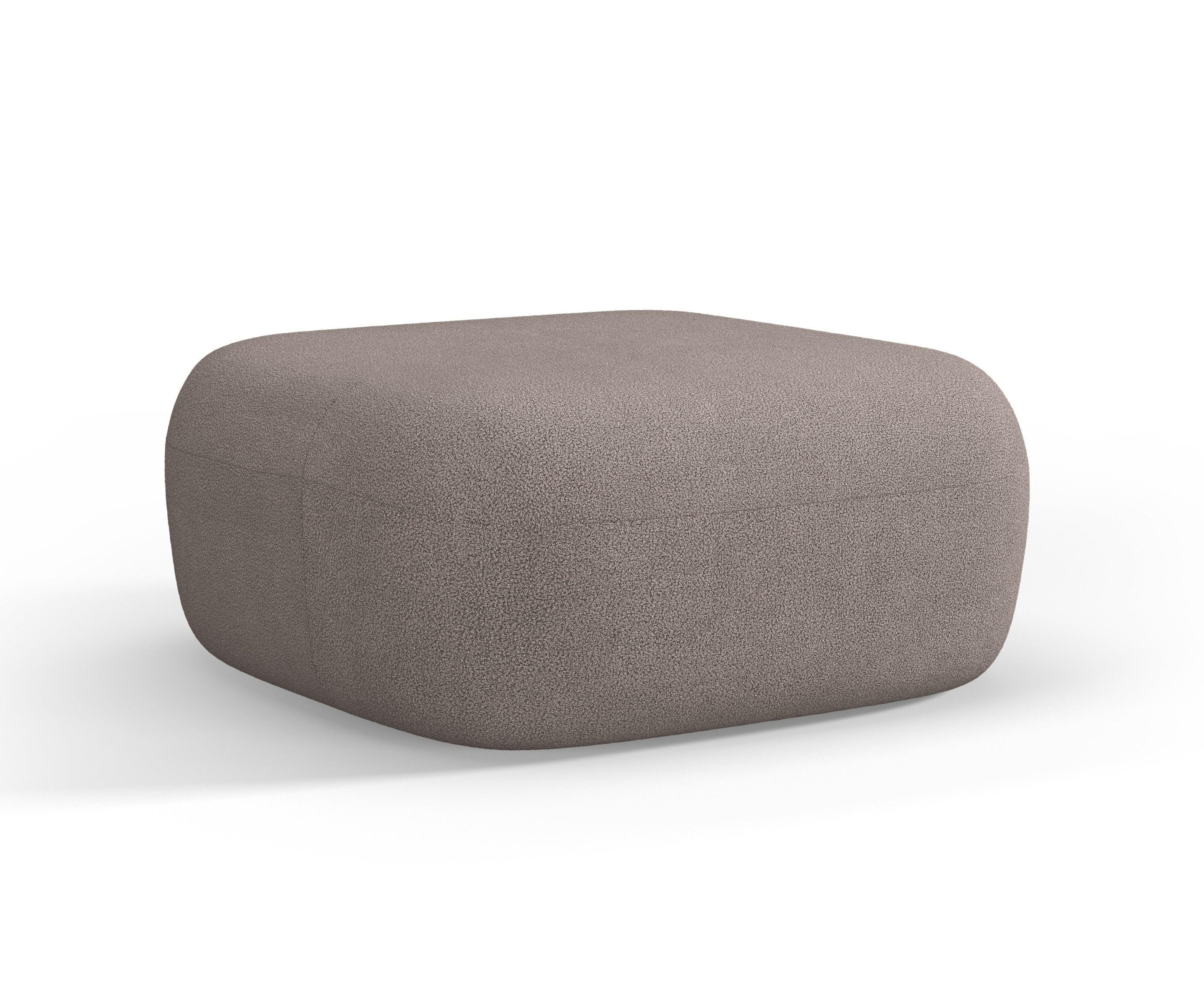 Puf ALDRIN jasnobrązowy boucle Windsor & Co Eye on Design