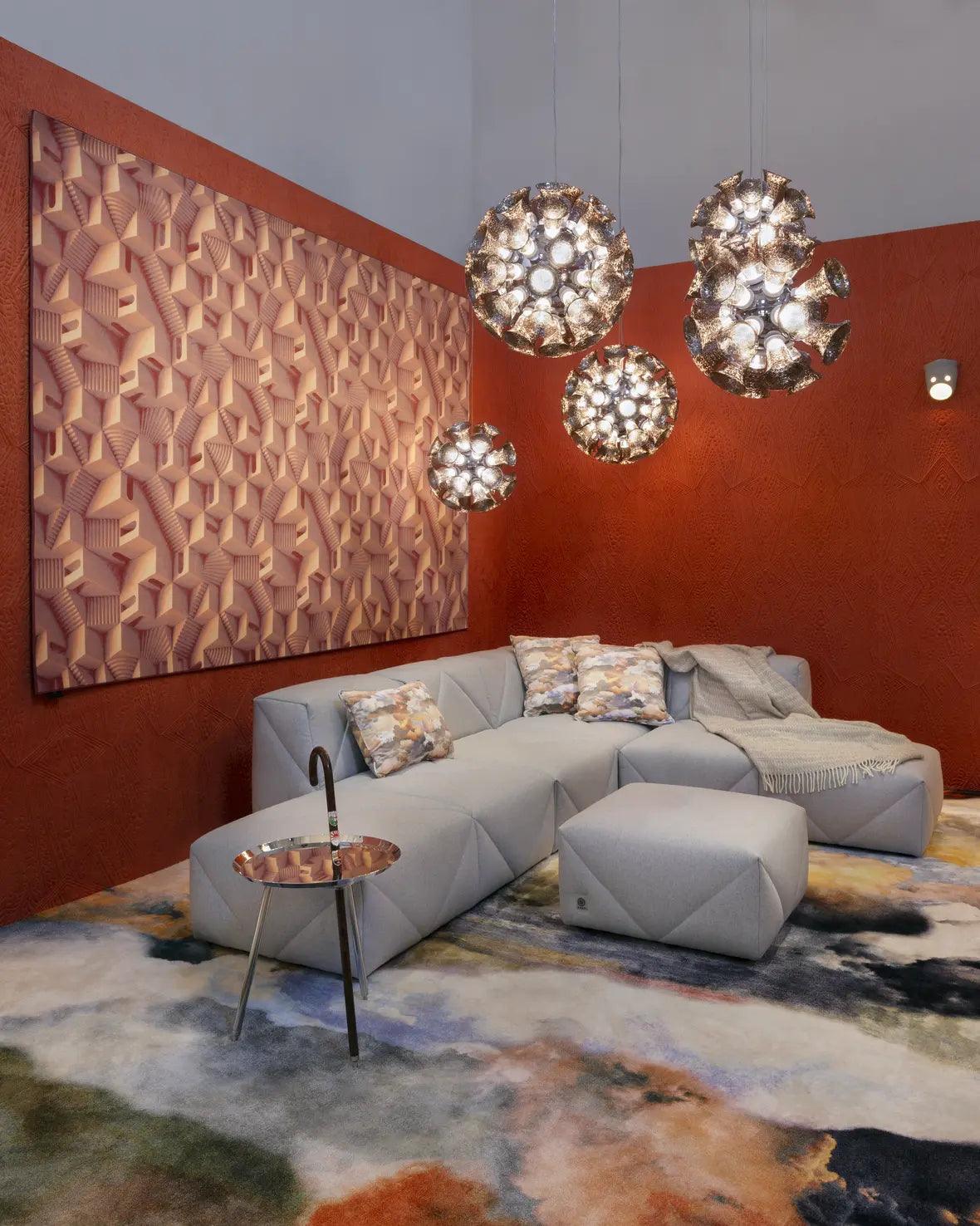Puf BFF tapicerowany Moooi Eye on Design