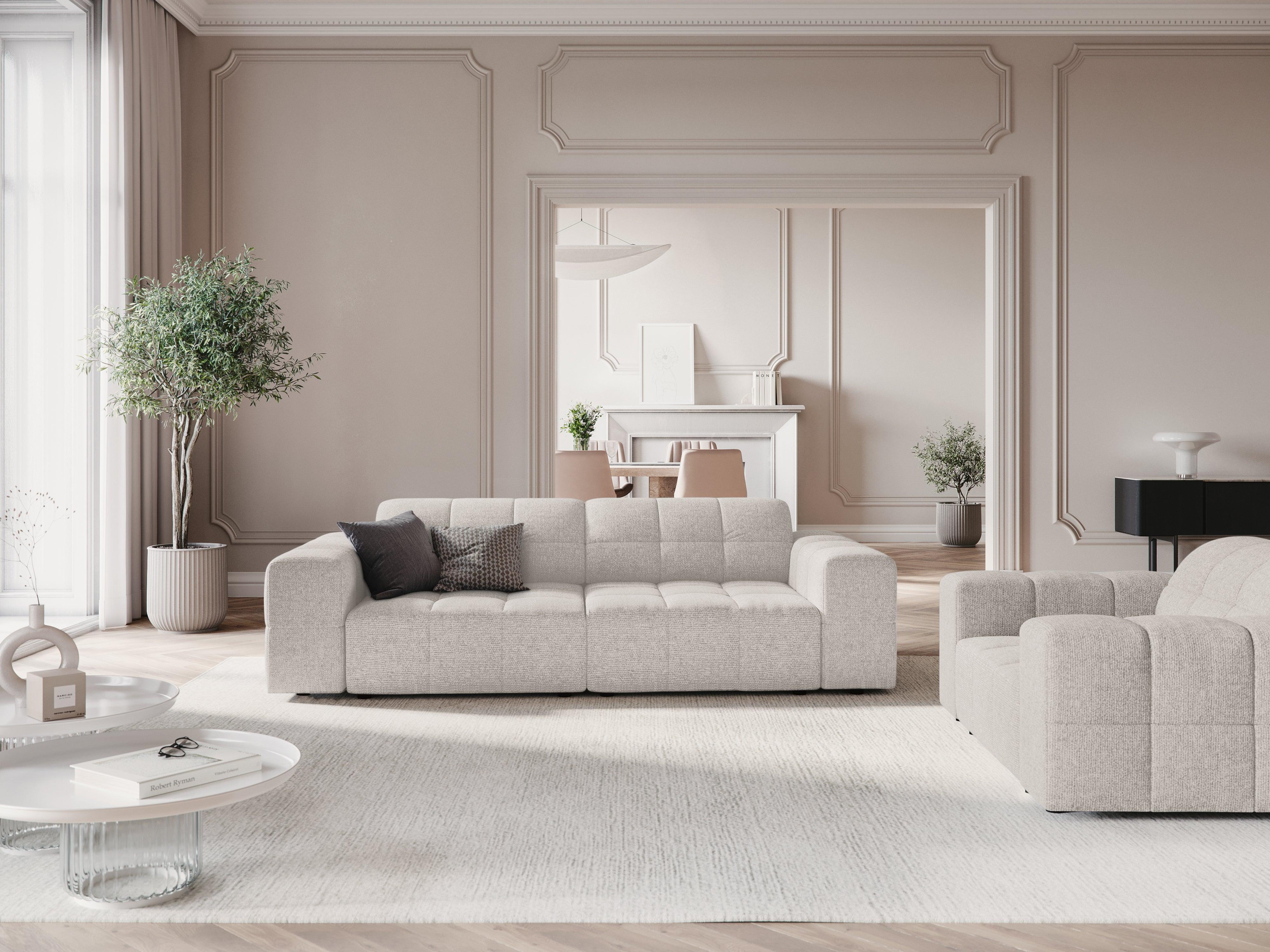 Puf CHICAGO jasnoszary szenil Cosmopolitan Design Eye on Design