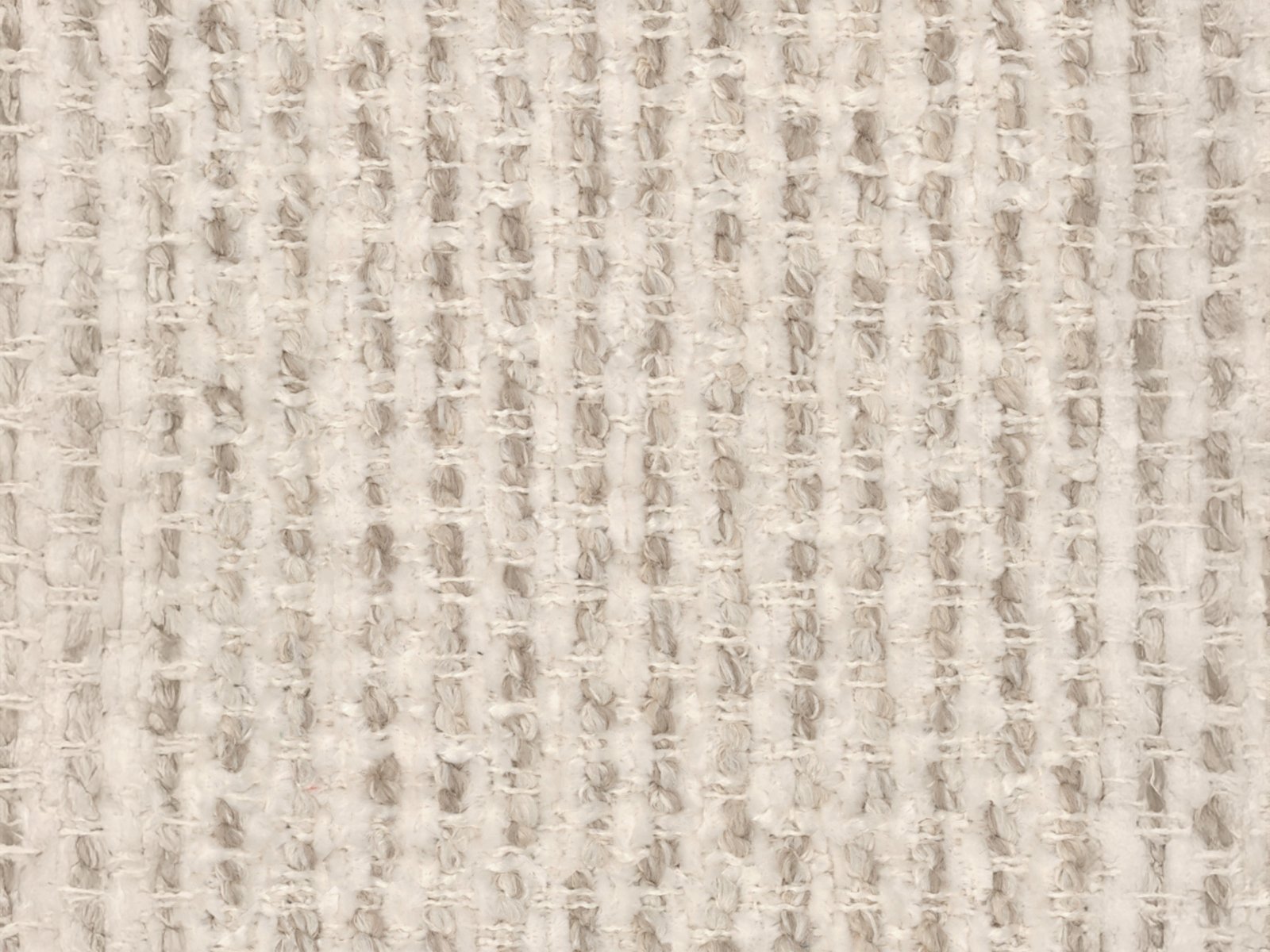 Rectangular Pouf GEORGIA Light Beige Chenille