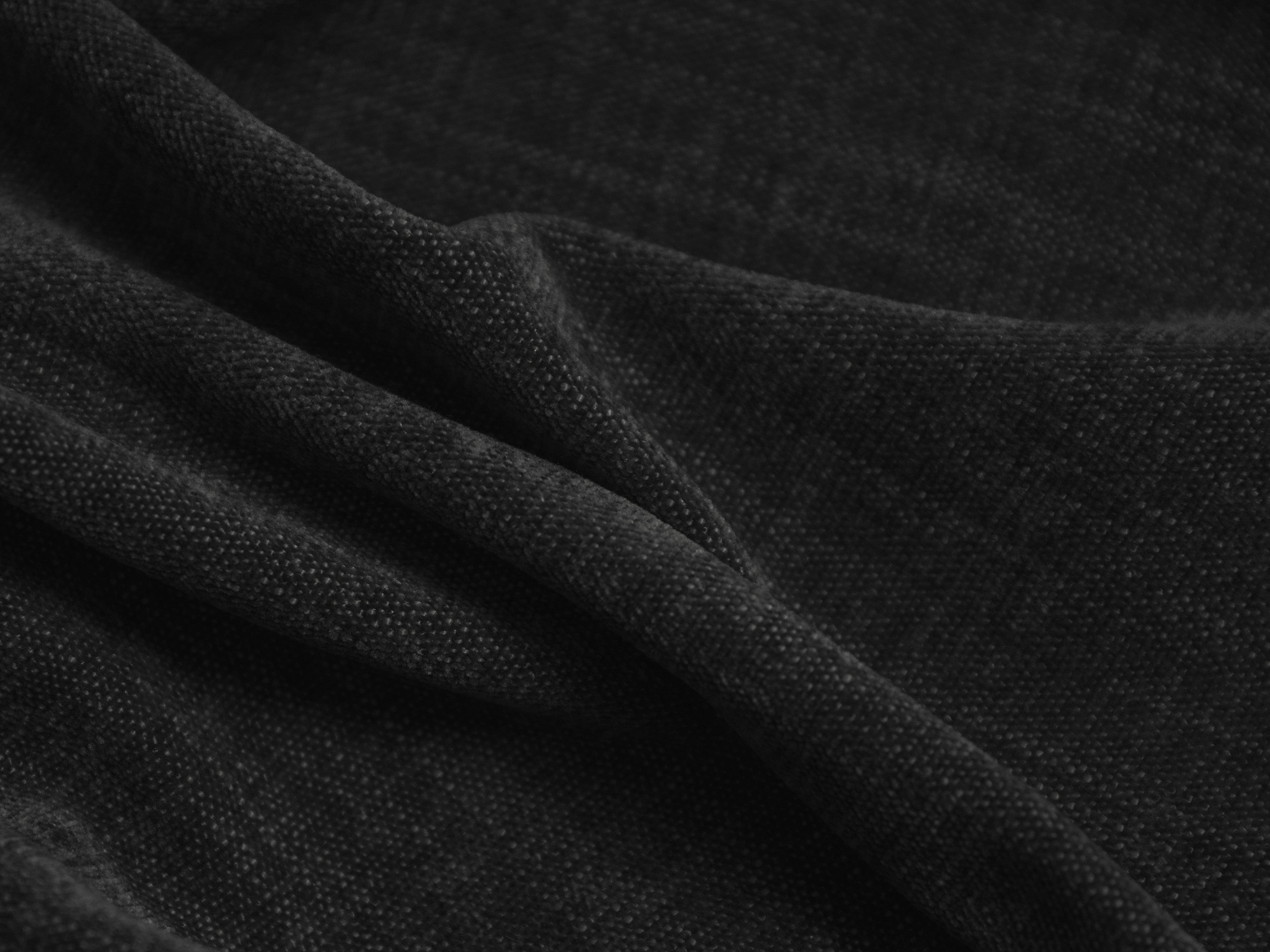 Puf MONI czarny melanż Maison Heritage Eye on Design