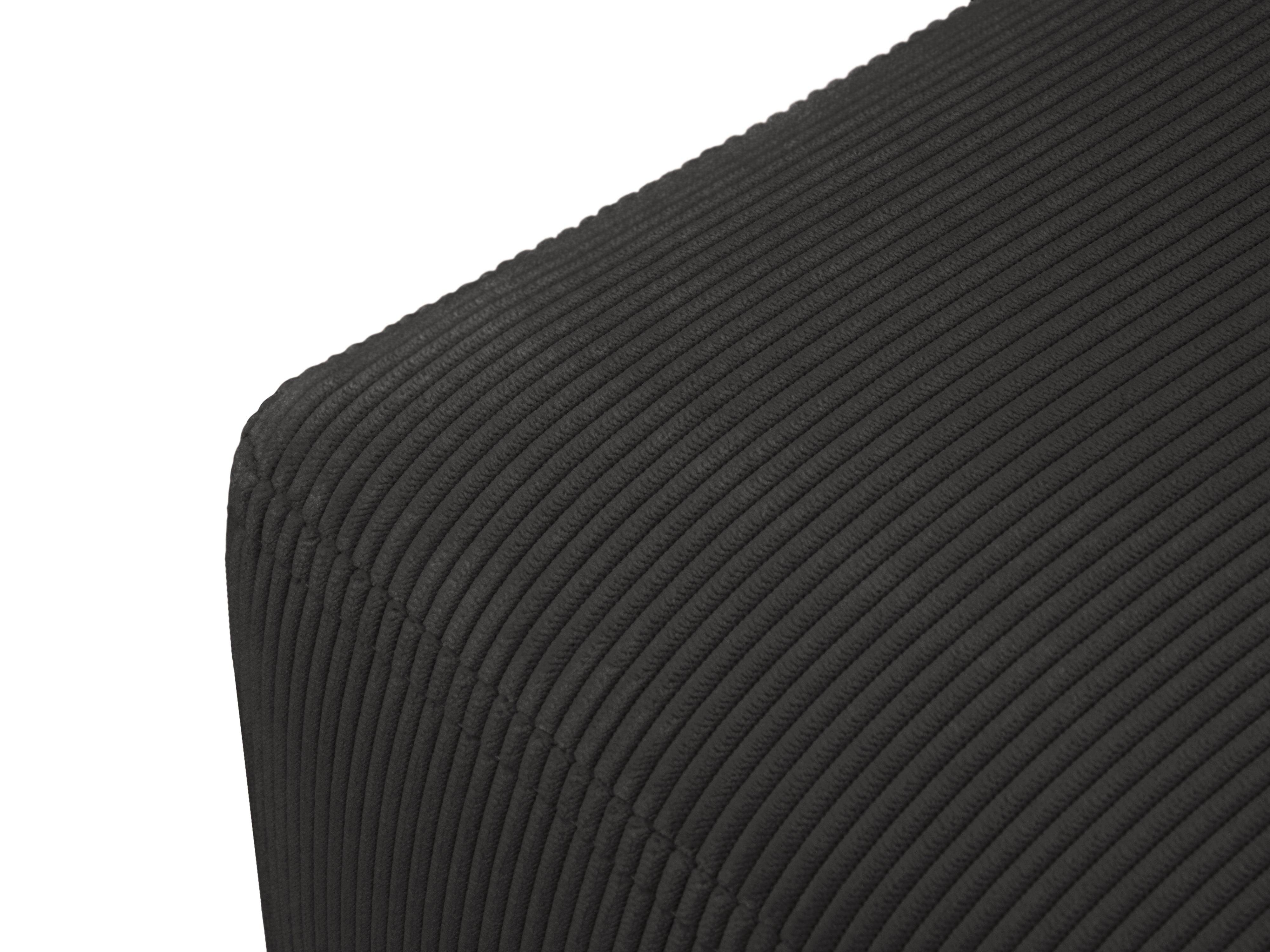 Puf sztruksowy ROSE ciemnoszary Mazzini Sofas Eye on Design