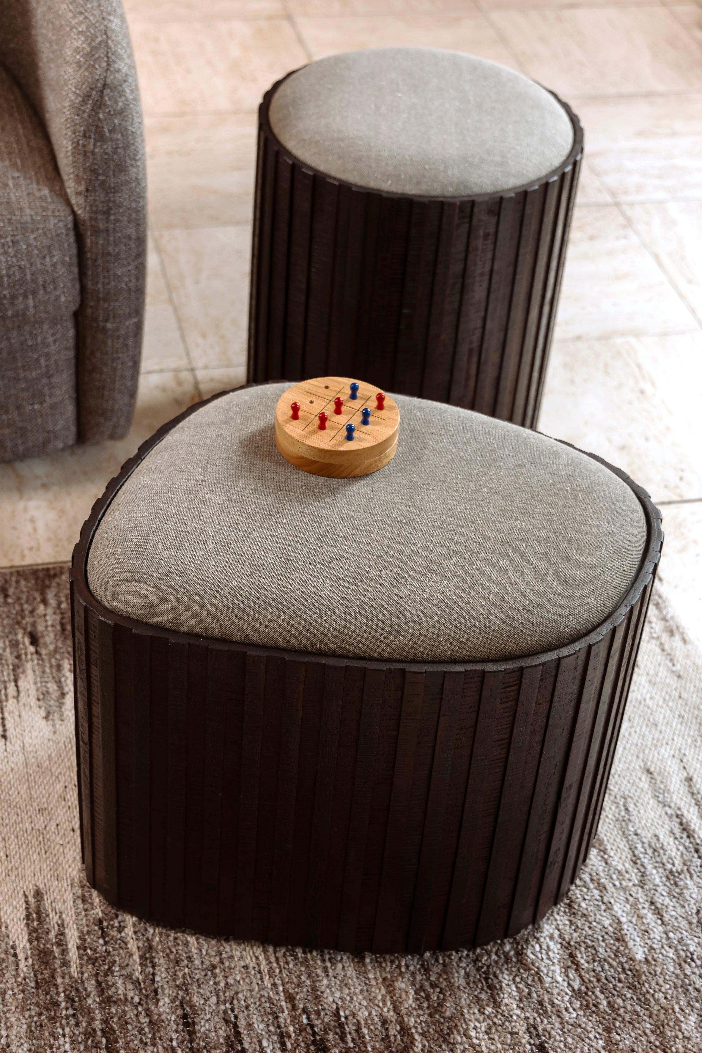 Bay Storage Pouf Dutchbone Eye on Design