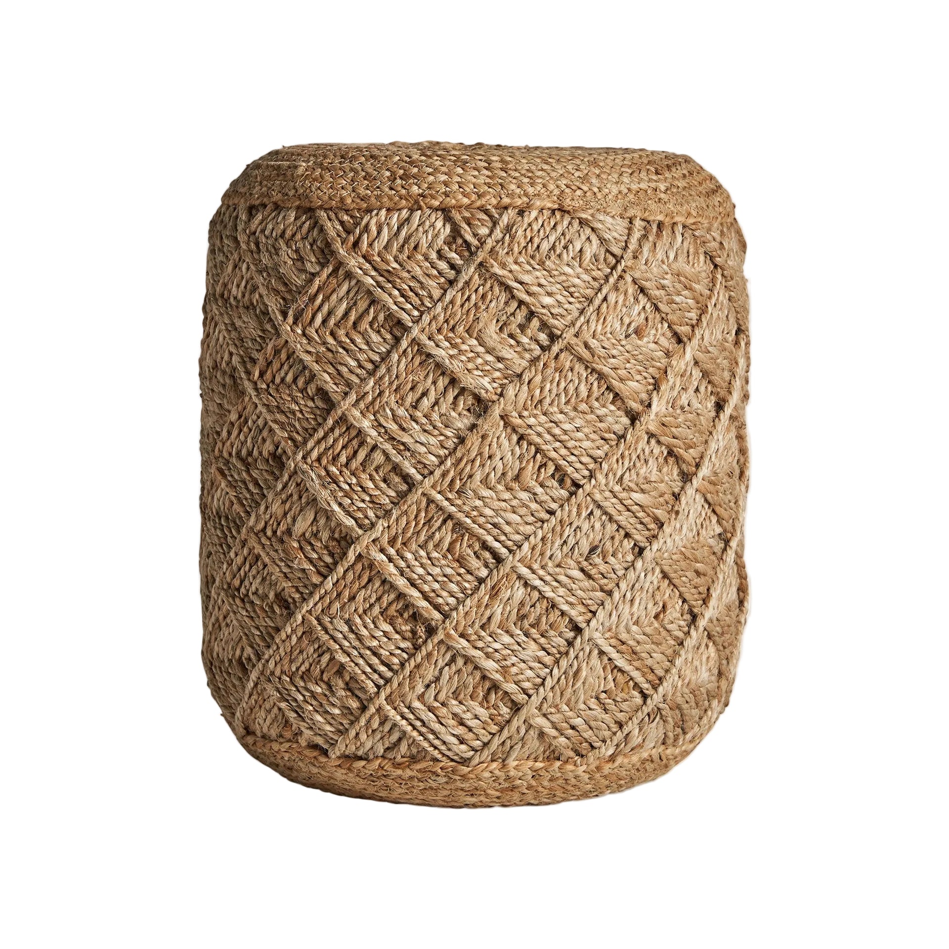 Puff ELGIN Jute