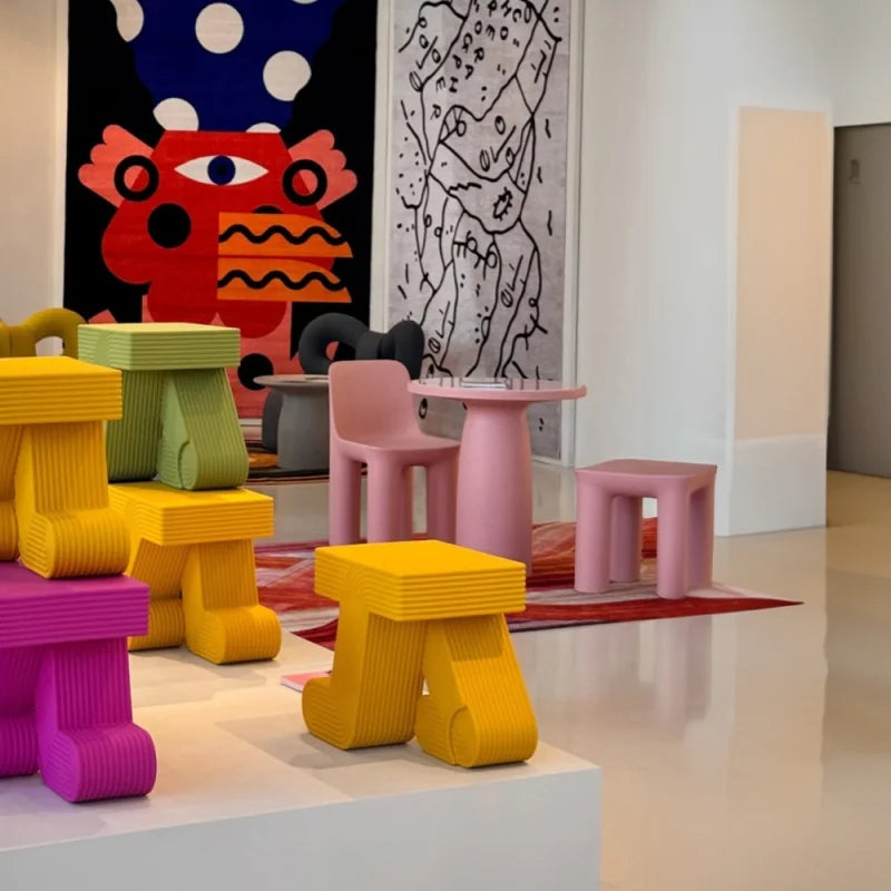 Beistelltisch für den Garten WALKING blau