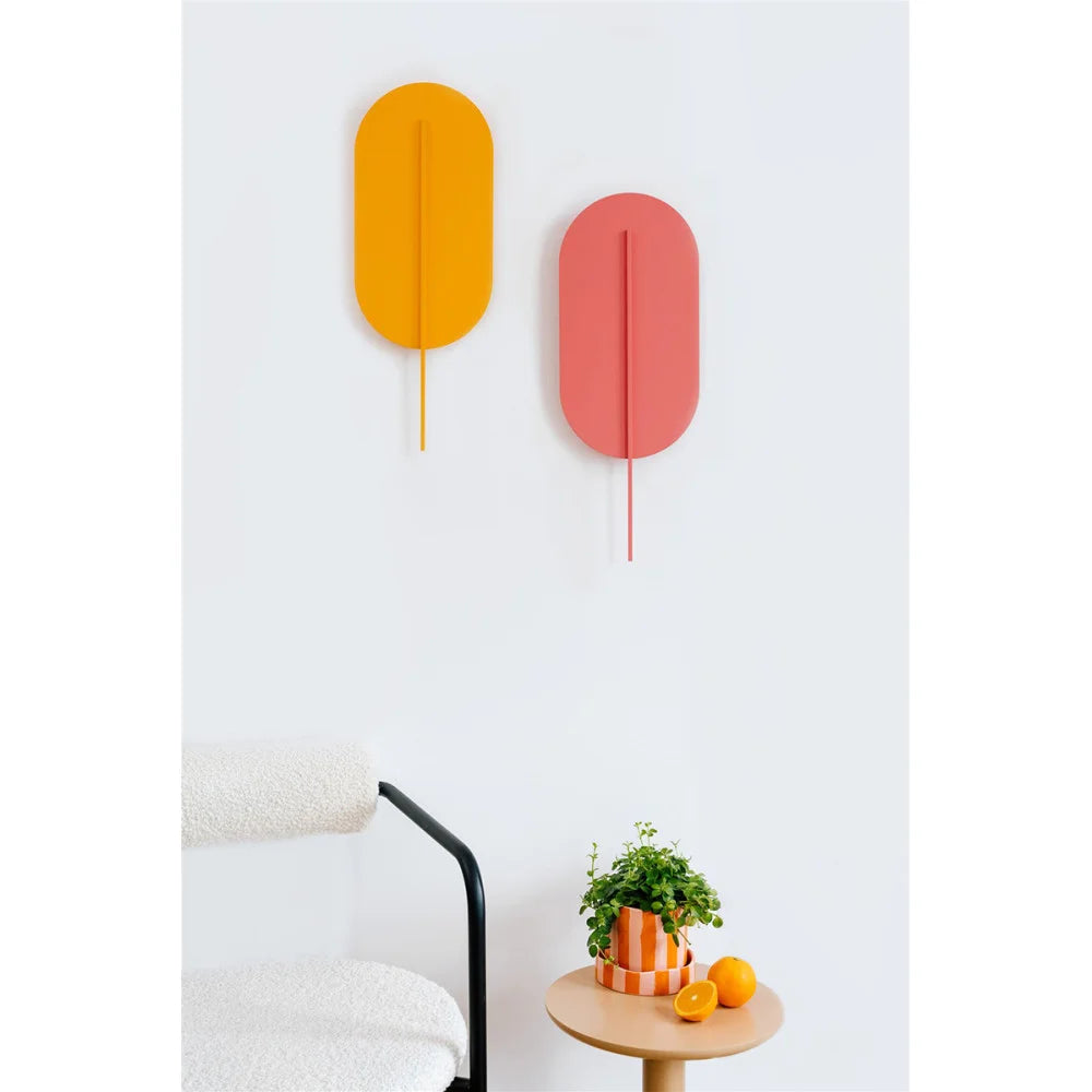ROKKE yellow wall lamp