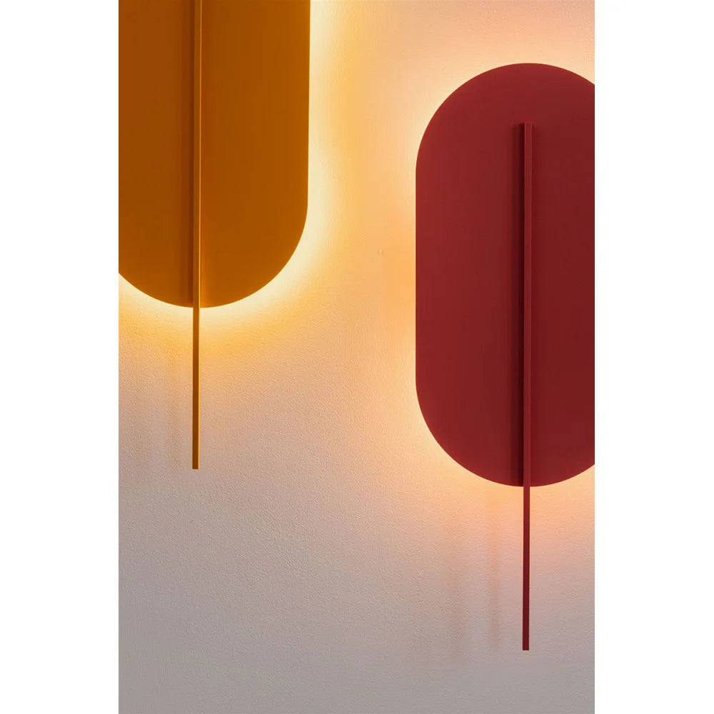 ROKKE wall lamp light yellow