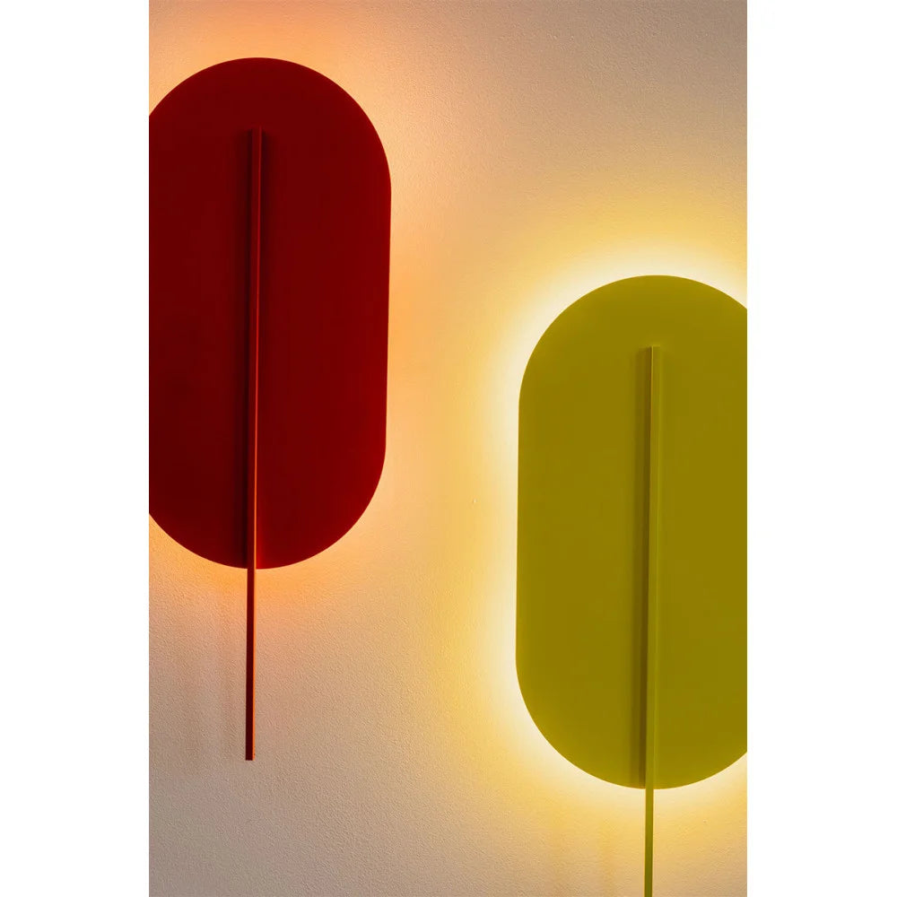 ROKKE wall lamp light yellow