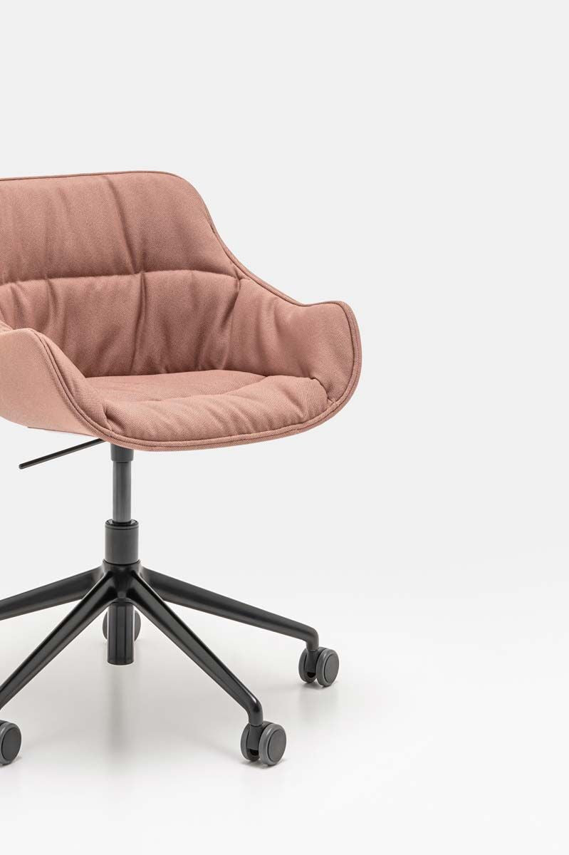 Krzesło obrotowe BALTIC SOFT DUO regulowana podstawa – .mdd