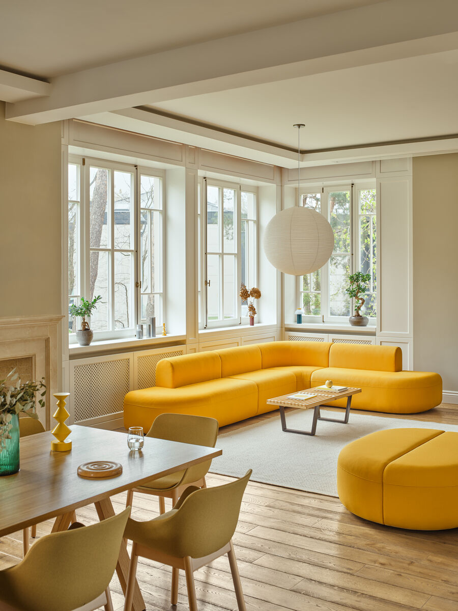 Sofa 4-modułowa narożna ARTIKO tapicerowana – .mdd