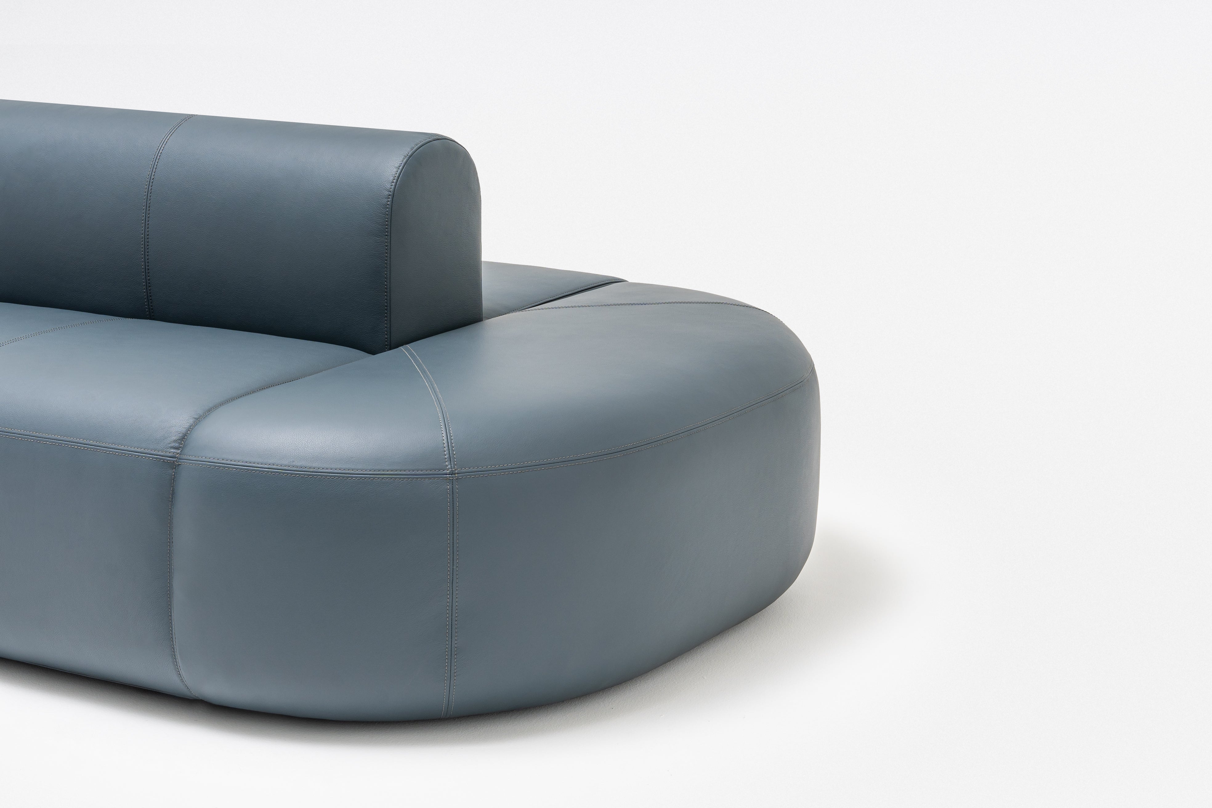 5-module sofa double upholstered artico