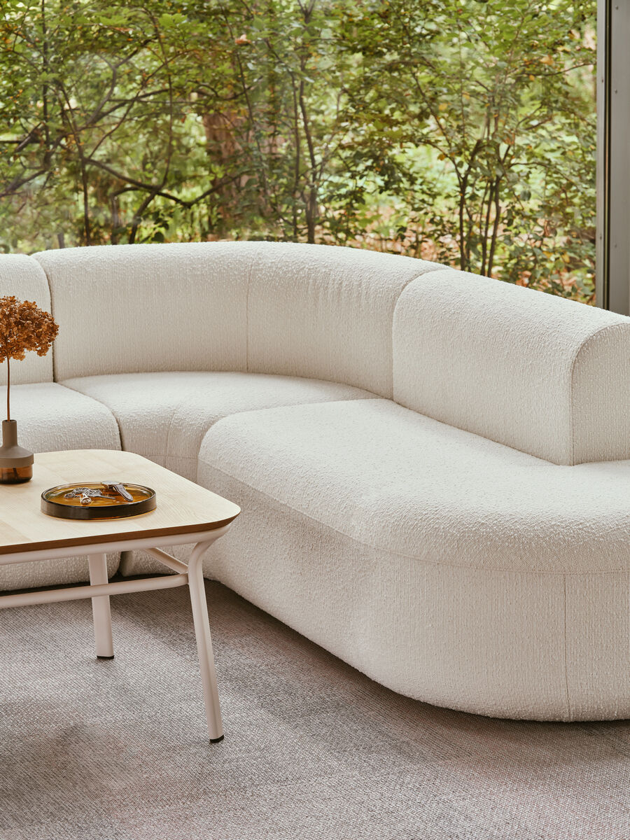 Sofa 4-modułowa narożna ARTIKO tapicerowana – .mdd