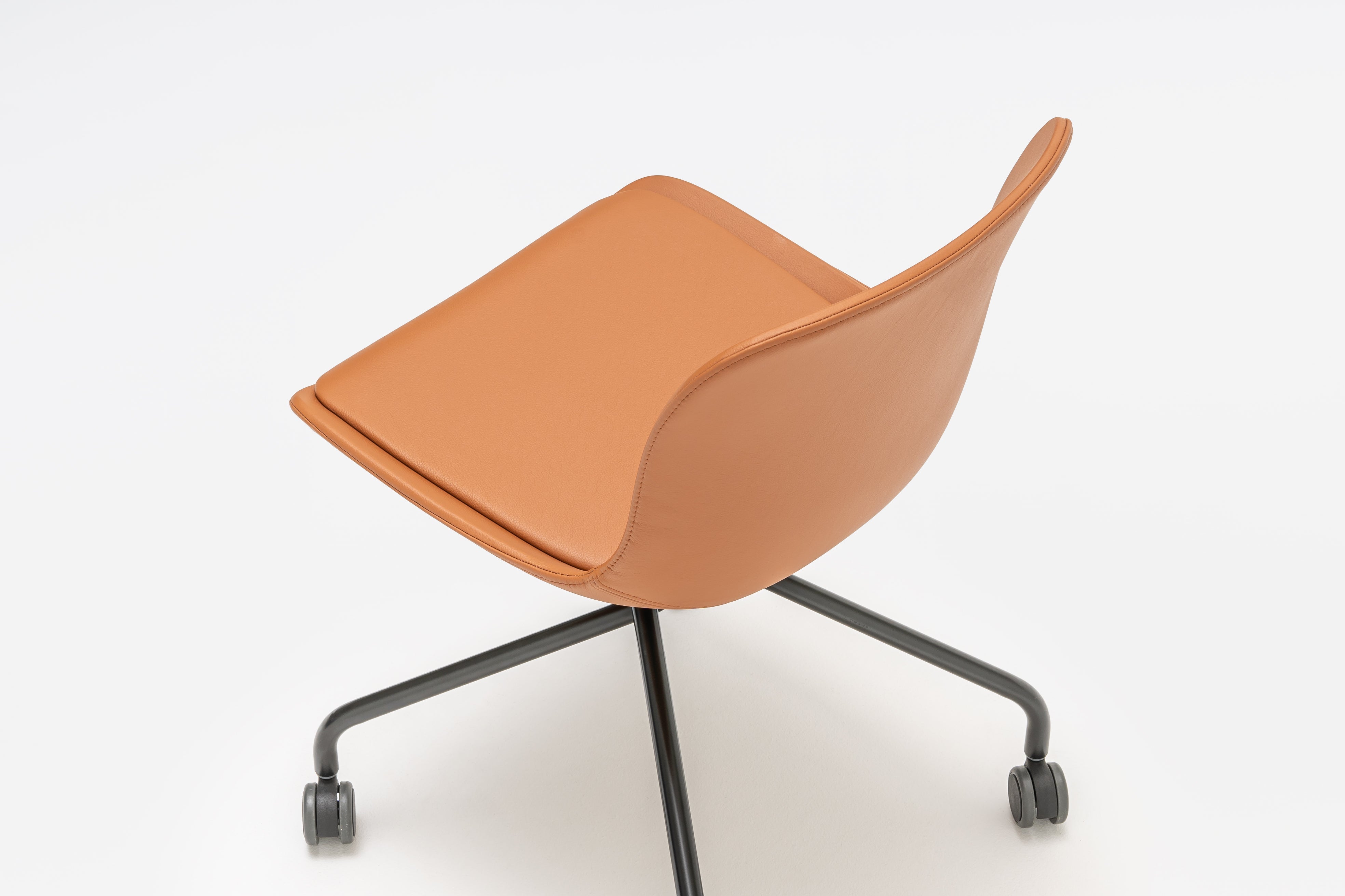 Swivel chair Baltic 2 Classic Metal base with wheels for a hard surface