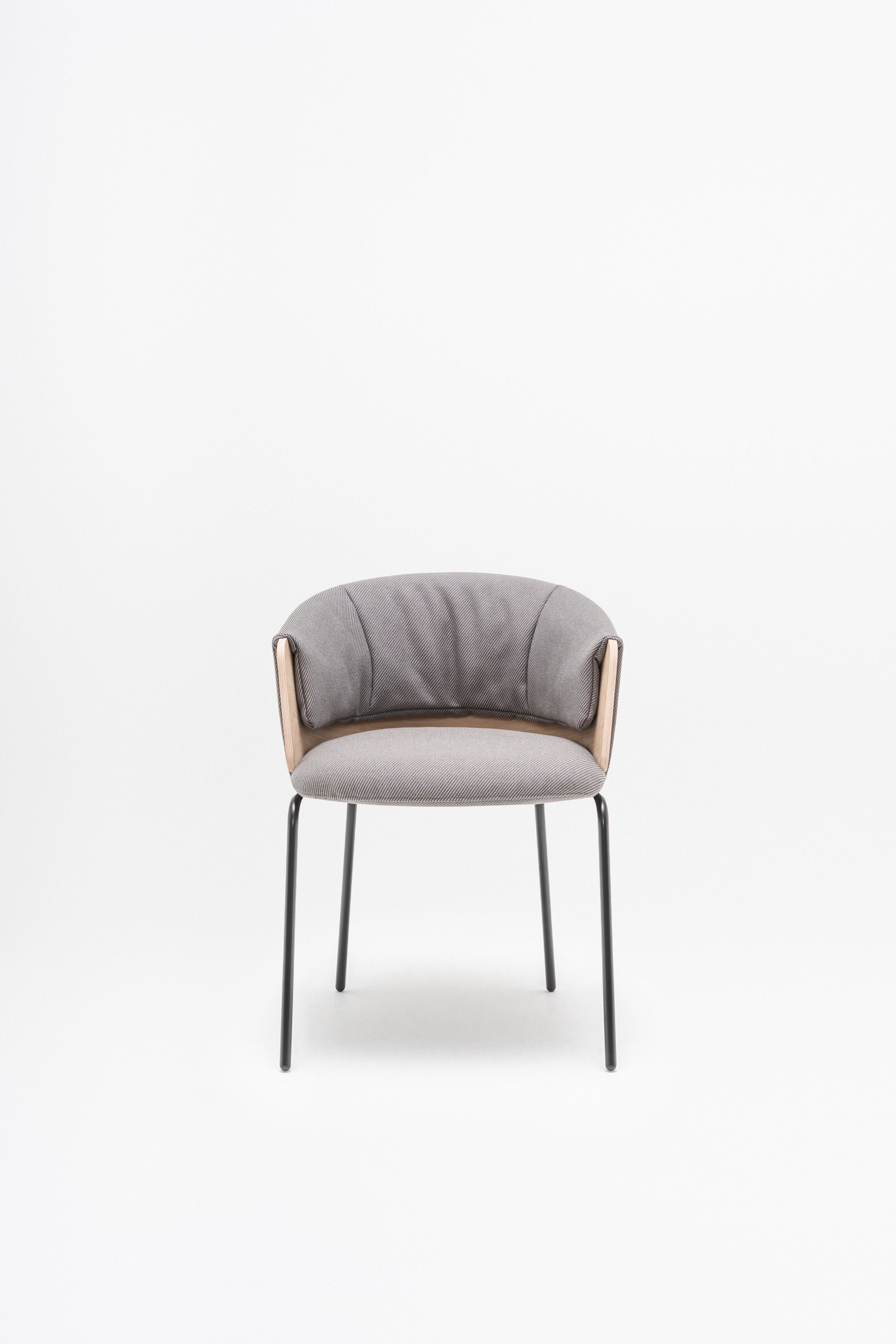 Krzesło COLLAR metalowa podstawa – .mdd