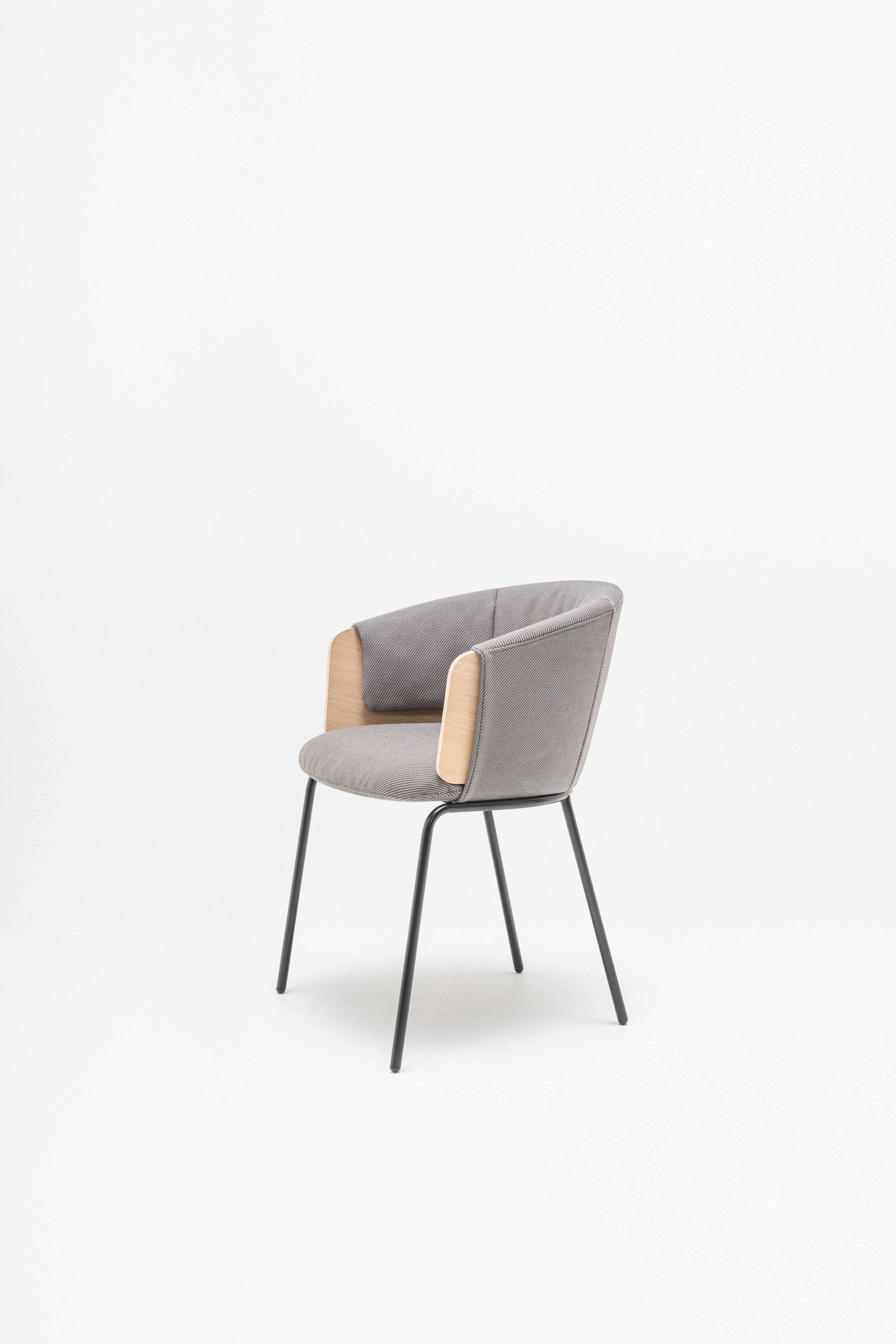 Krzesło COLLAR metalowa podstawa – .mdd