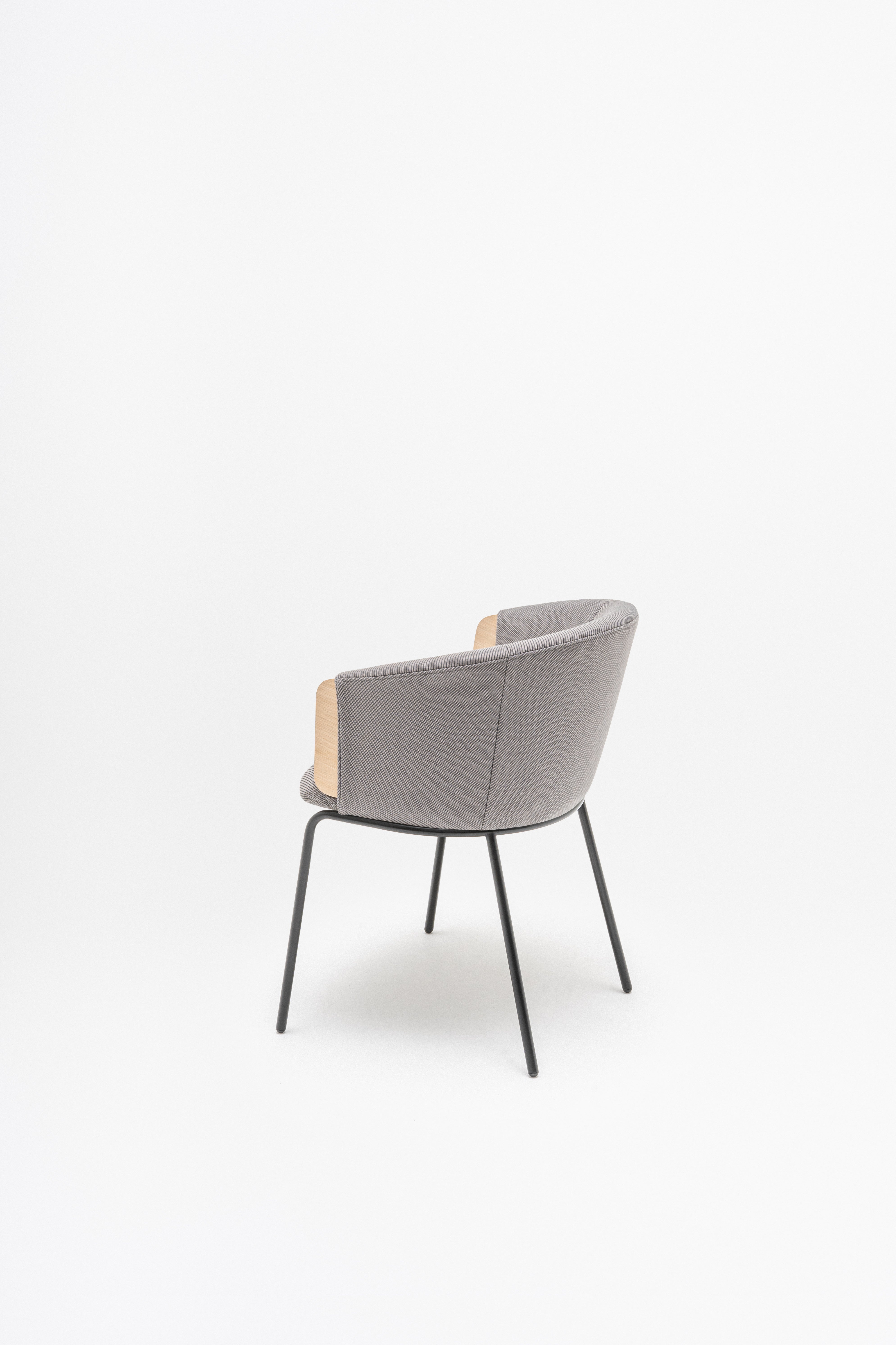 Krzesło COLLAR metalowa podstawa – .mdd