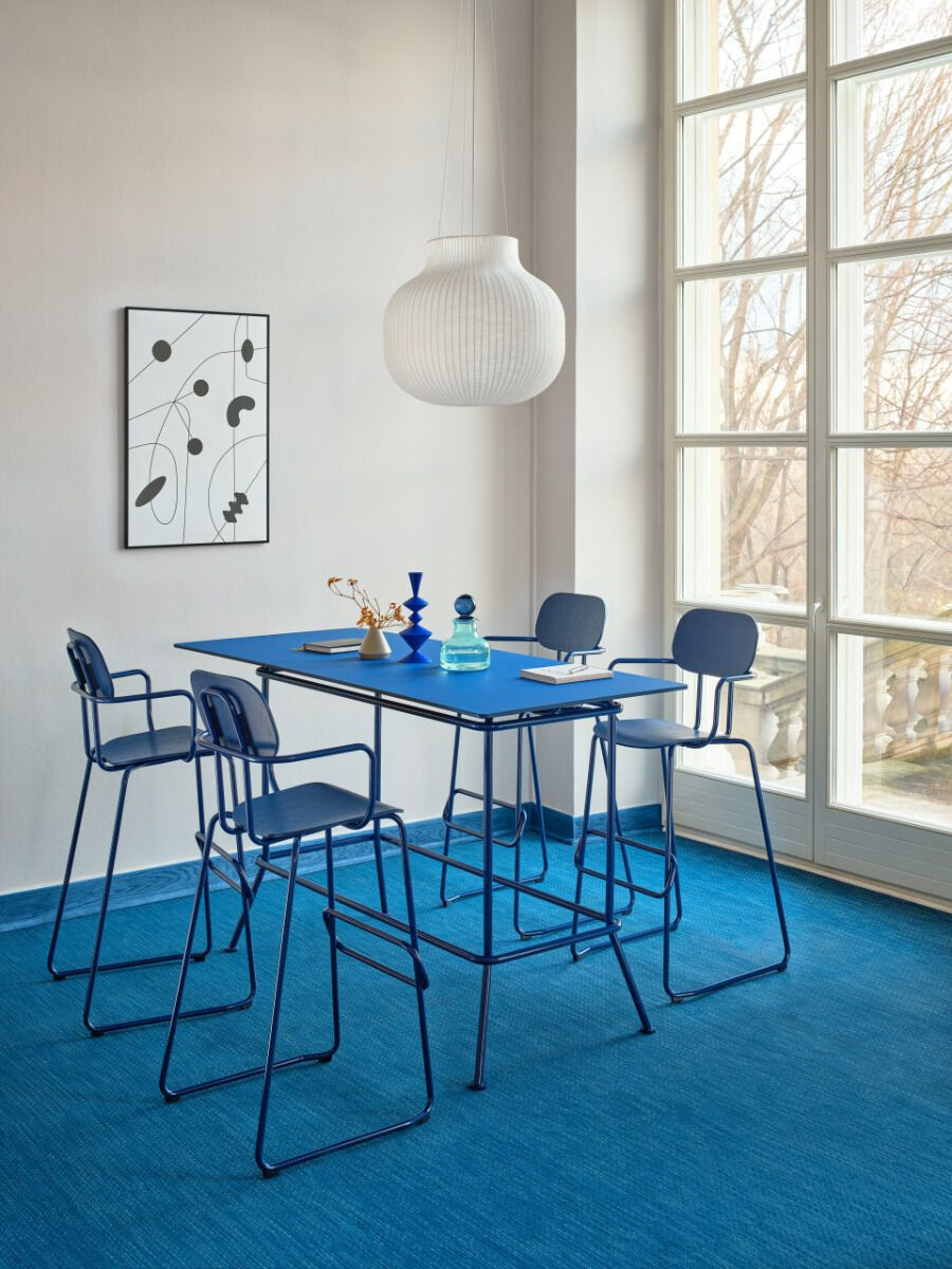 Hoker NEW SCHOOL ciemnoszara podstawa – styl nowoczesny