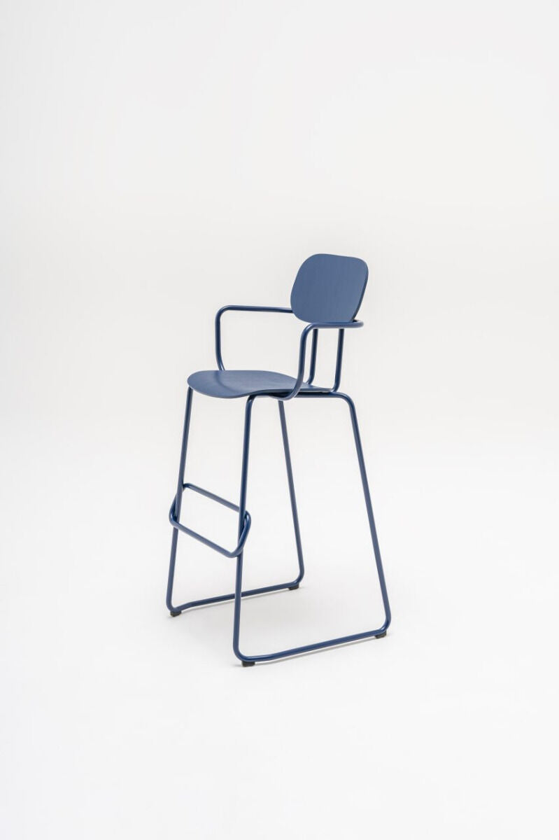 Hoker NEW SCHOOL czerwona podstawa do kuchni – styl nowoczesny