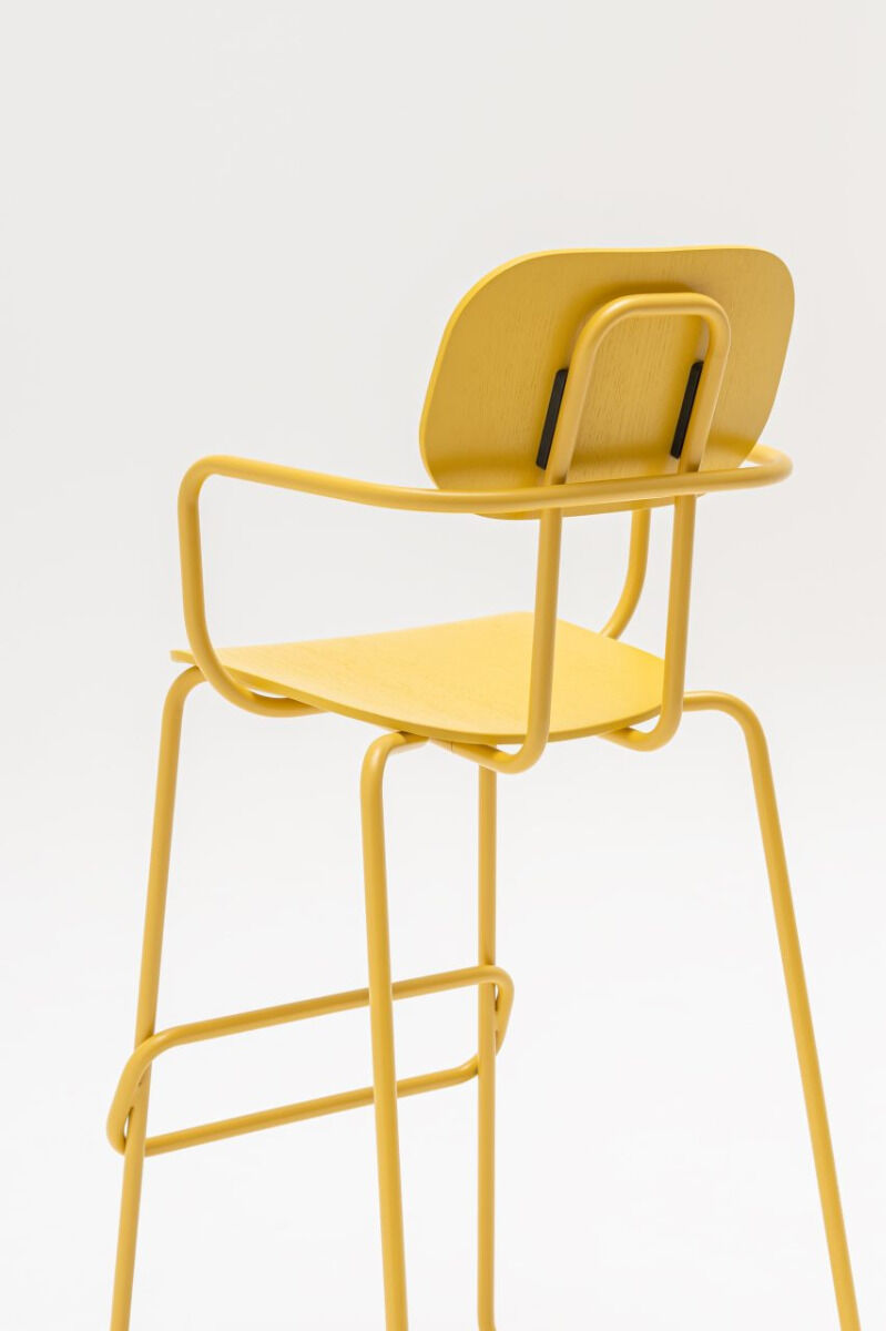 Hoker NEW SCHOOL żółta podstawa, marka .mdd